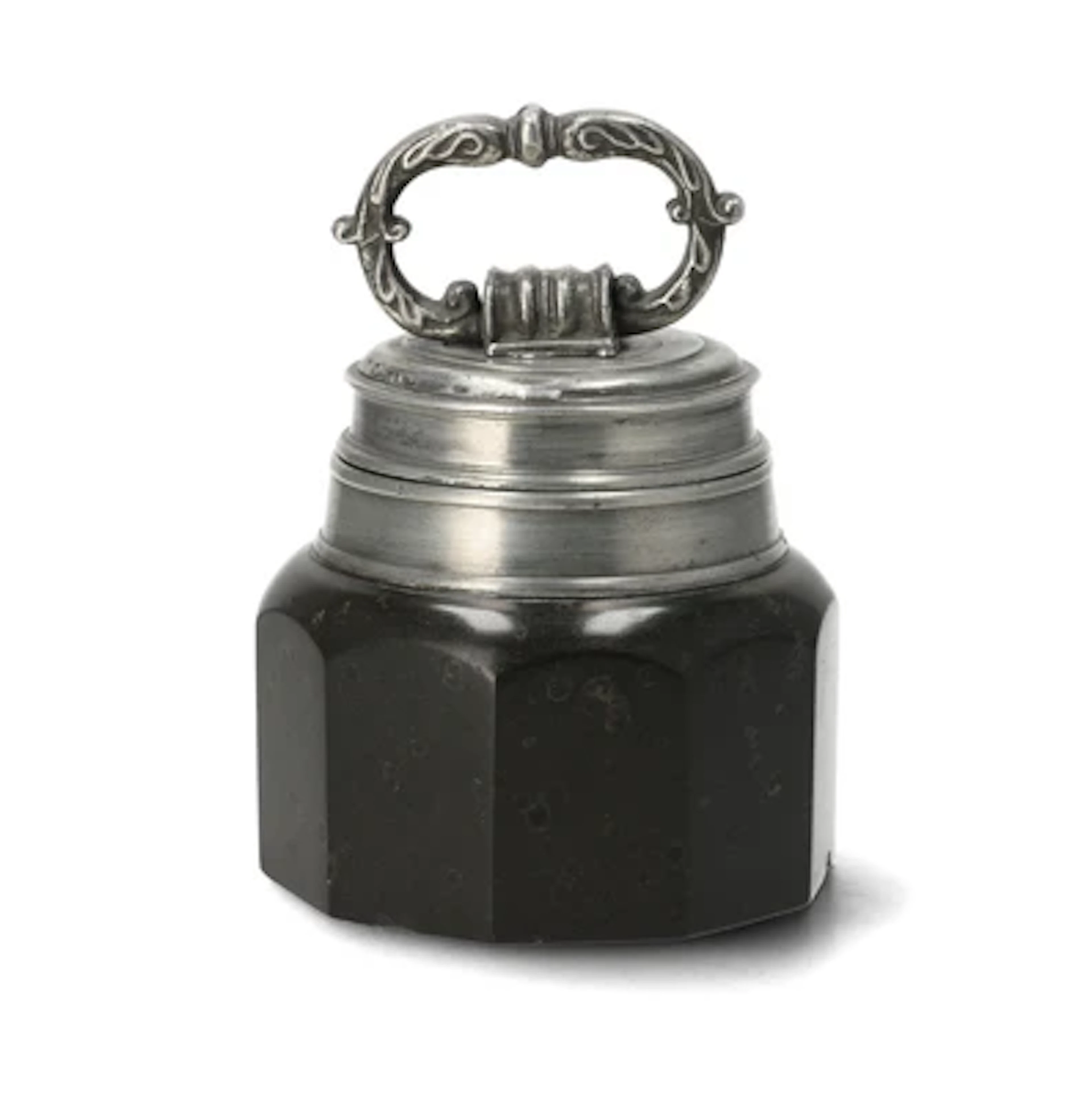 A Saxon Serpentine Screw-Top Bottle