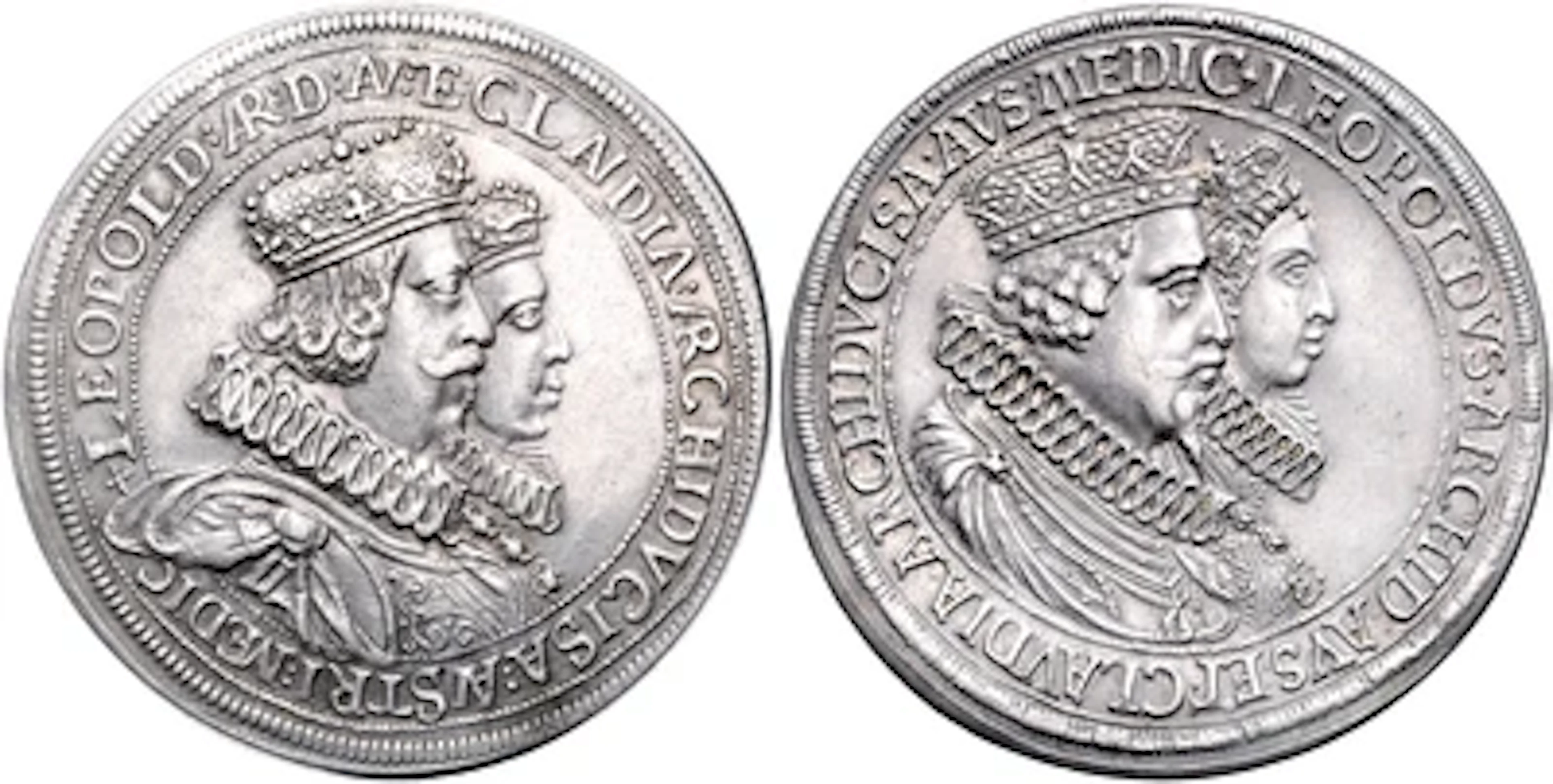Eh. Leopold und Claudia von Medici
