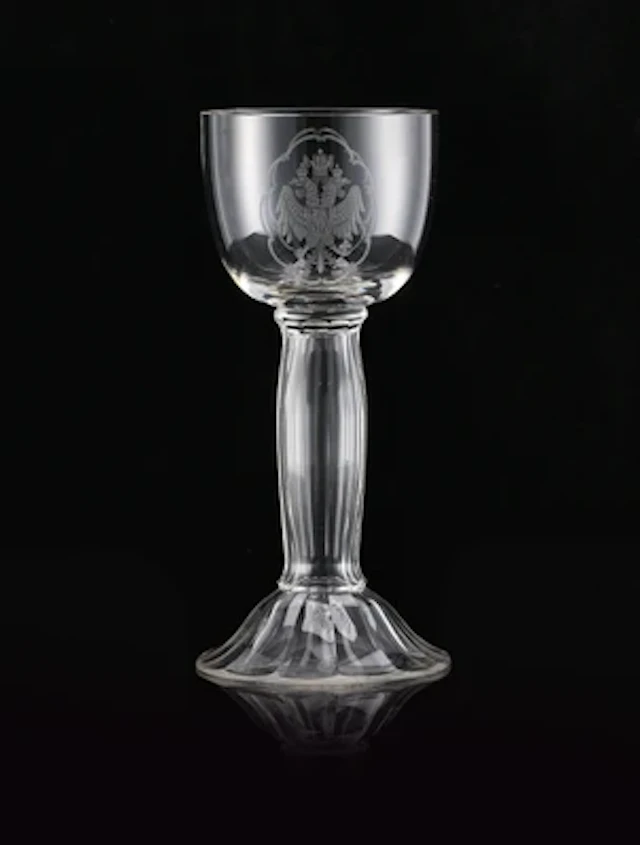 Kriegsglas, K. k. Fachschule für Glasindustrie, Haida, Johann Oertel