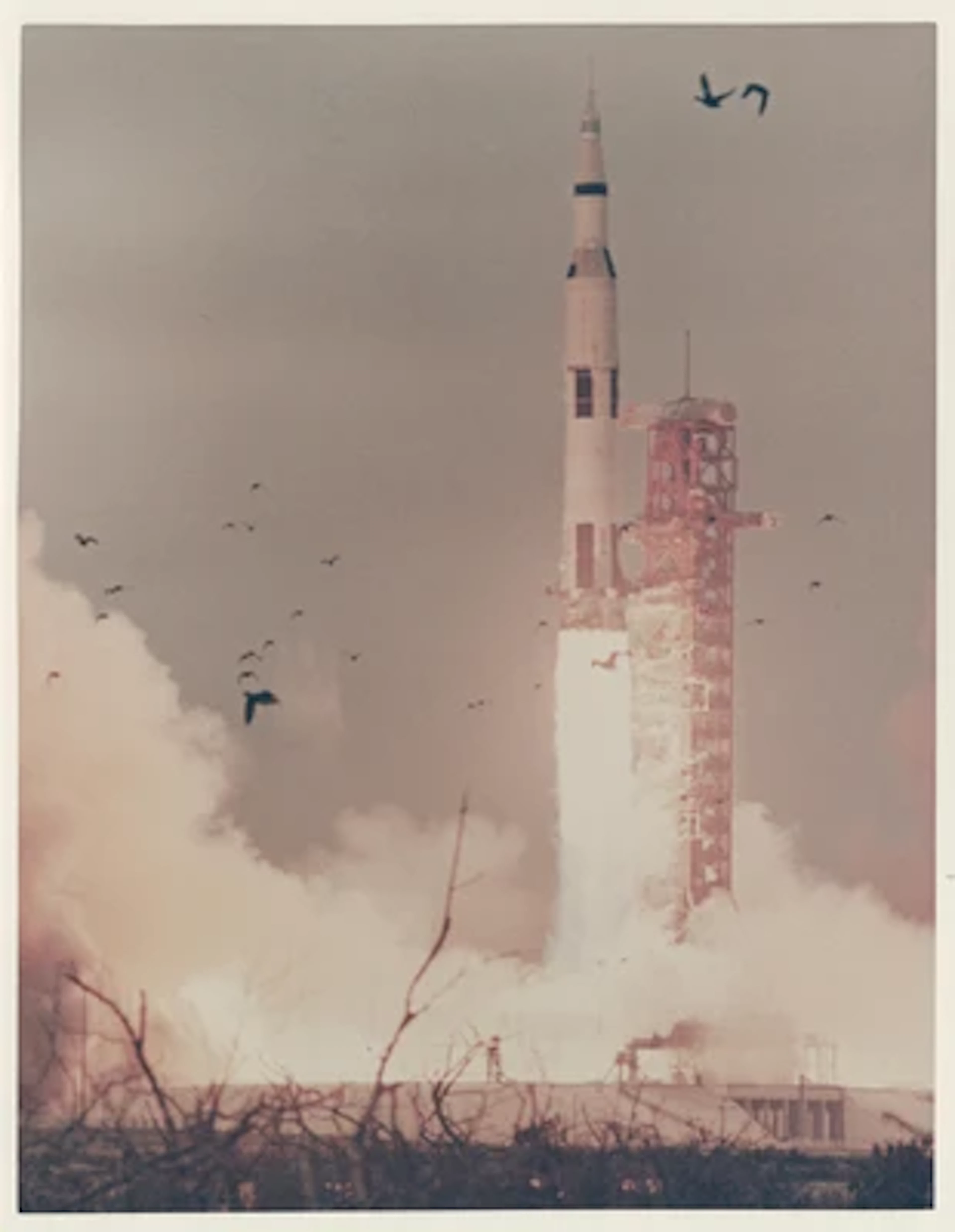 APOLLO 9 - The Giant Saturn V Rises from Cape Kennedy