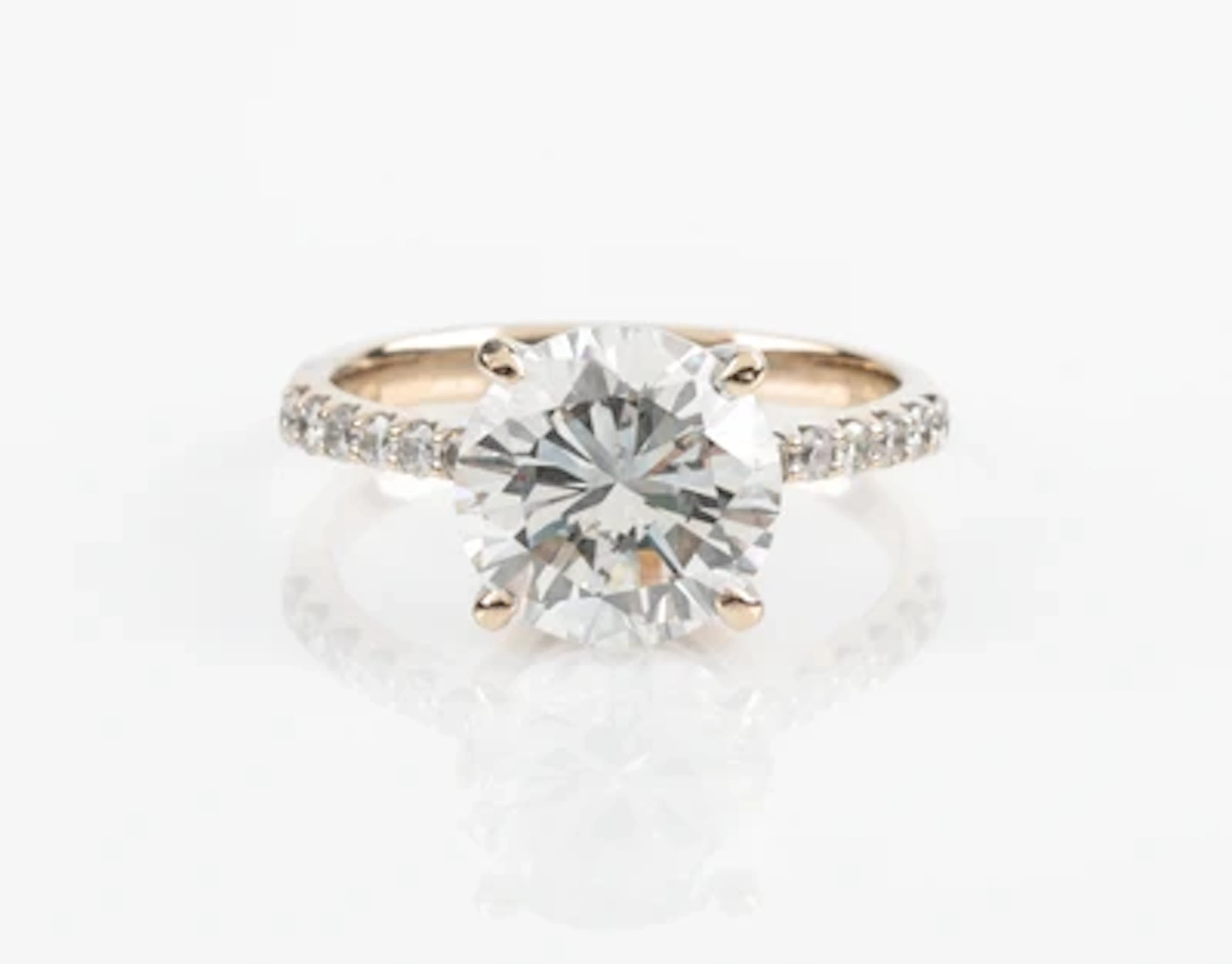Brillantring, zus. ca. 3,25 ct