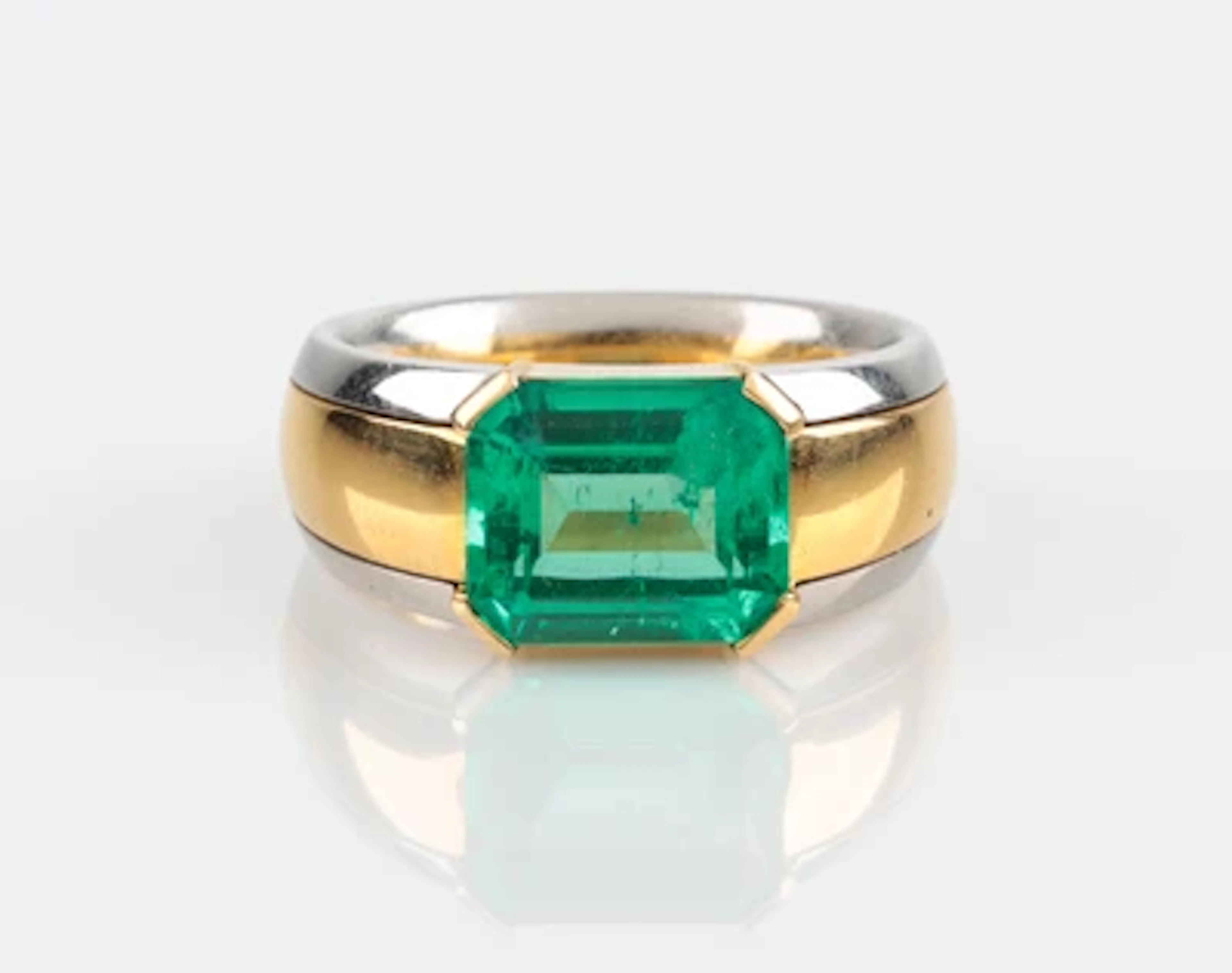Smaragdring ca. 3,04 ct