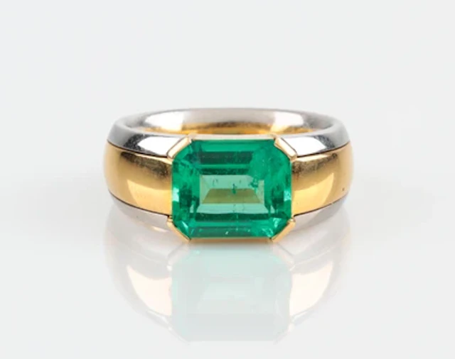 Smaragdring ca. 3,04 ct