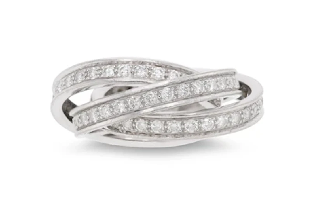 Cartier Trinity diamond ring