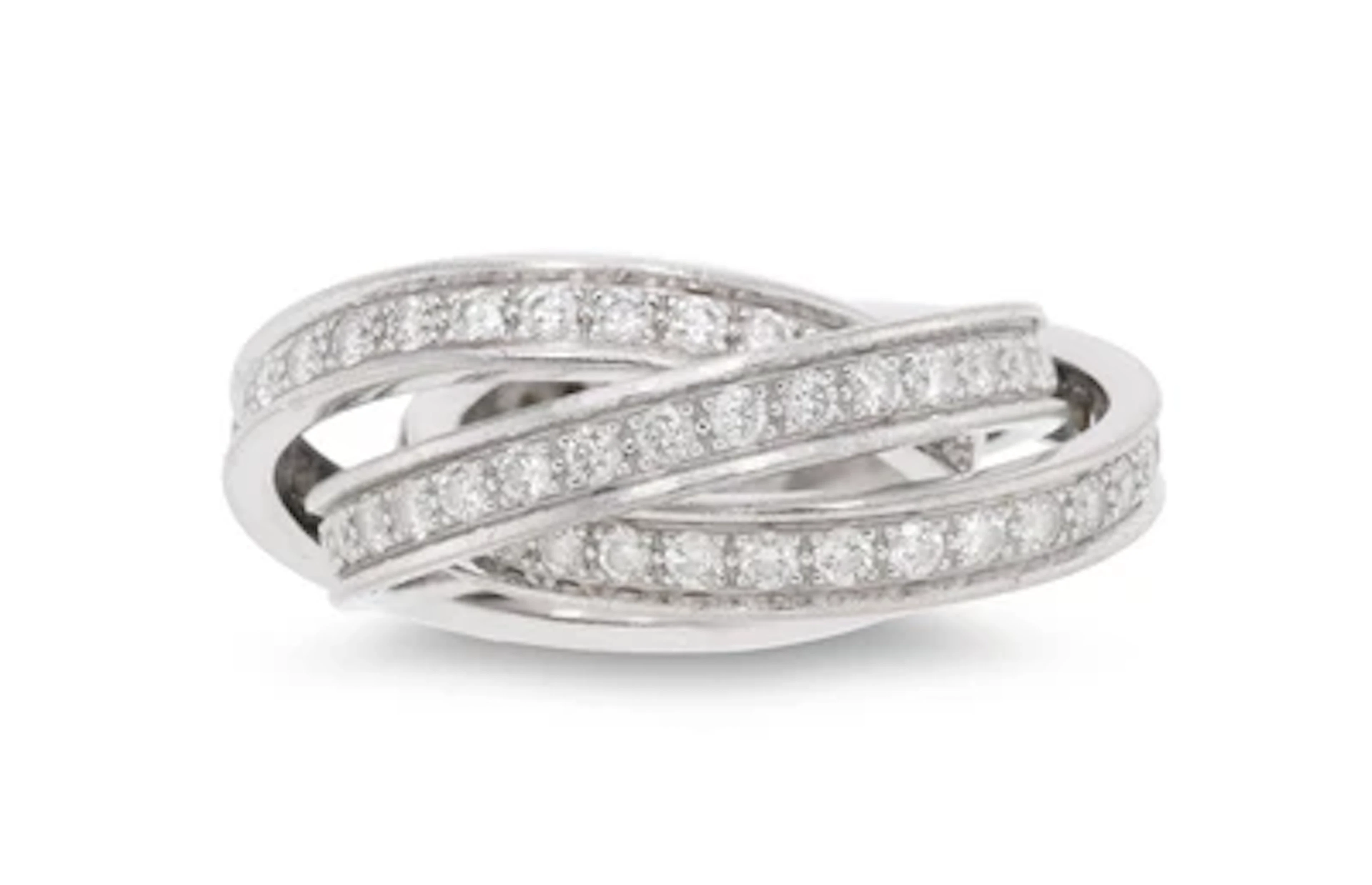 Cartier Trinity diamond ring