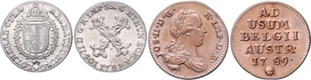 Josef II.- Münzstätte Brüssel
