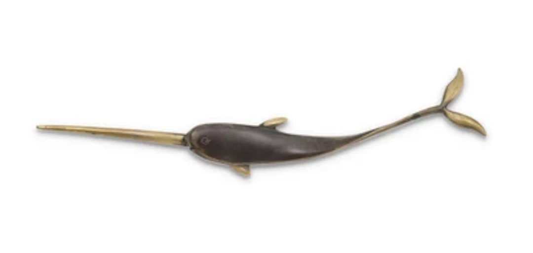 Brieföffner in Form eines Schwertfisches, Richard Rohac, Wien, um 1950