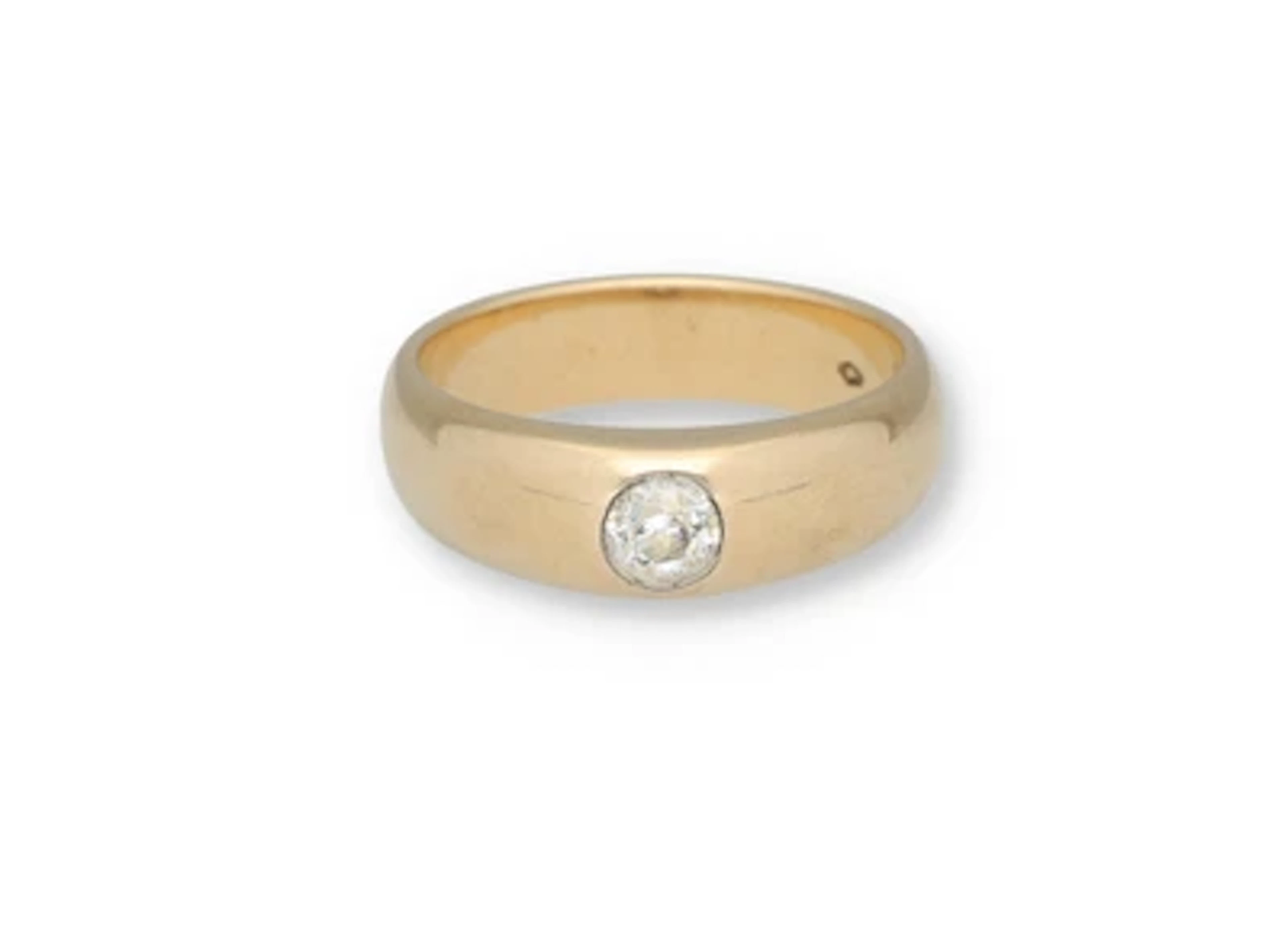 Altschliffdiamantsolitär Ring ca. 0,25 ct