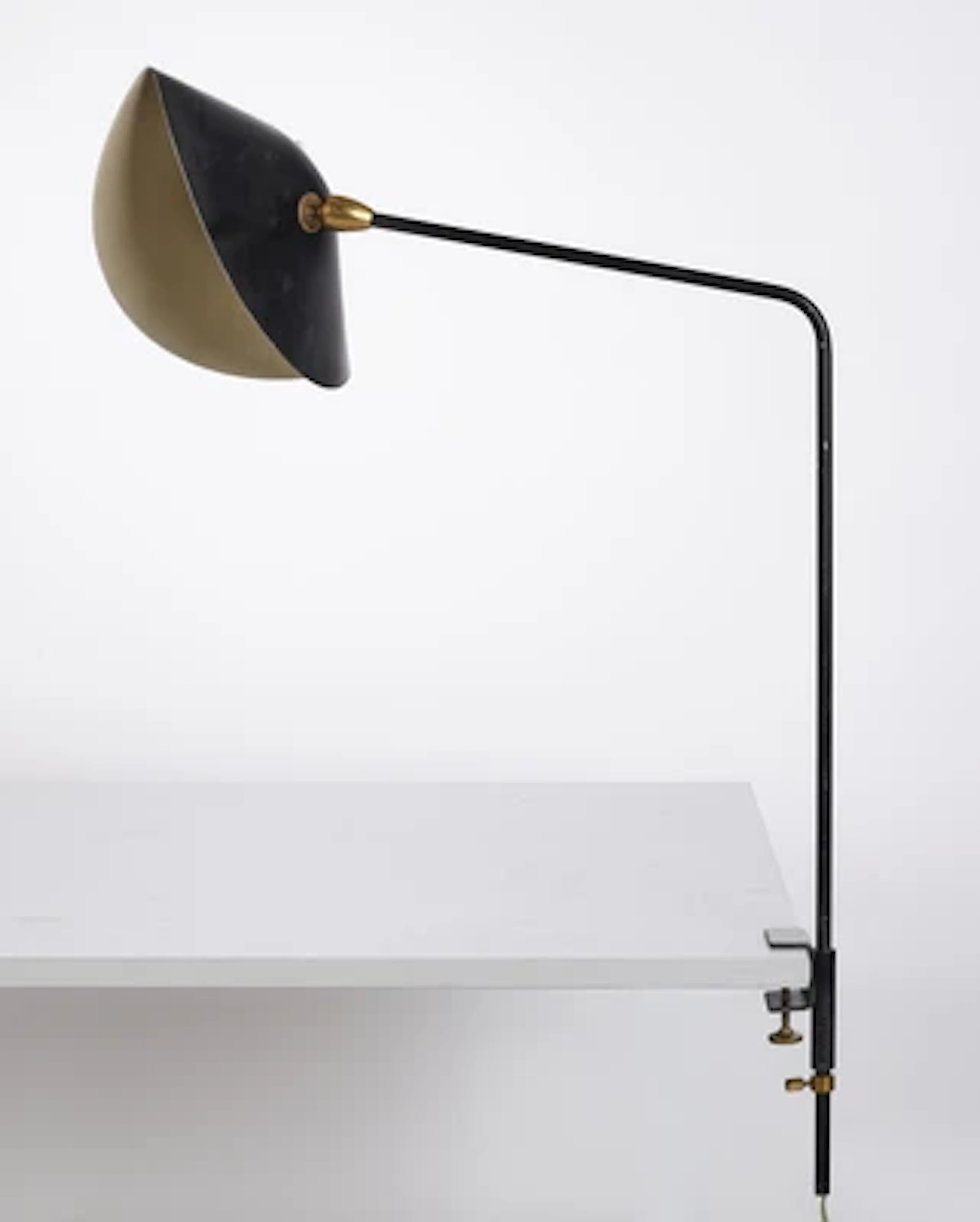 "Agraffe"-Klemmlampe, Serge Mouille*