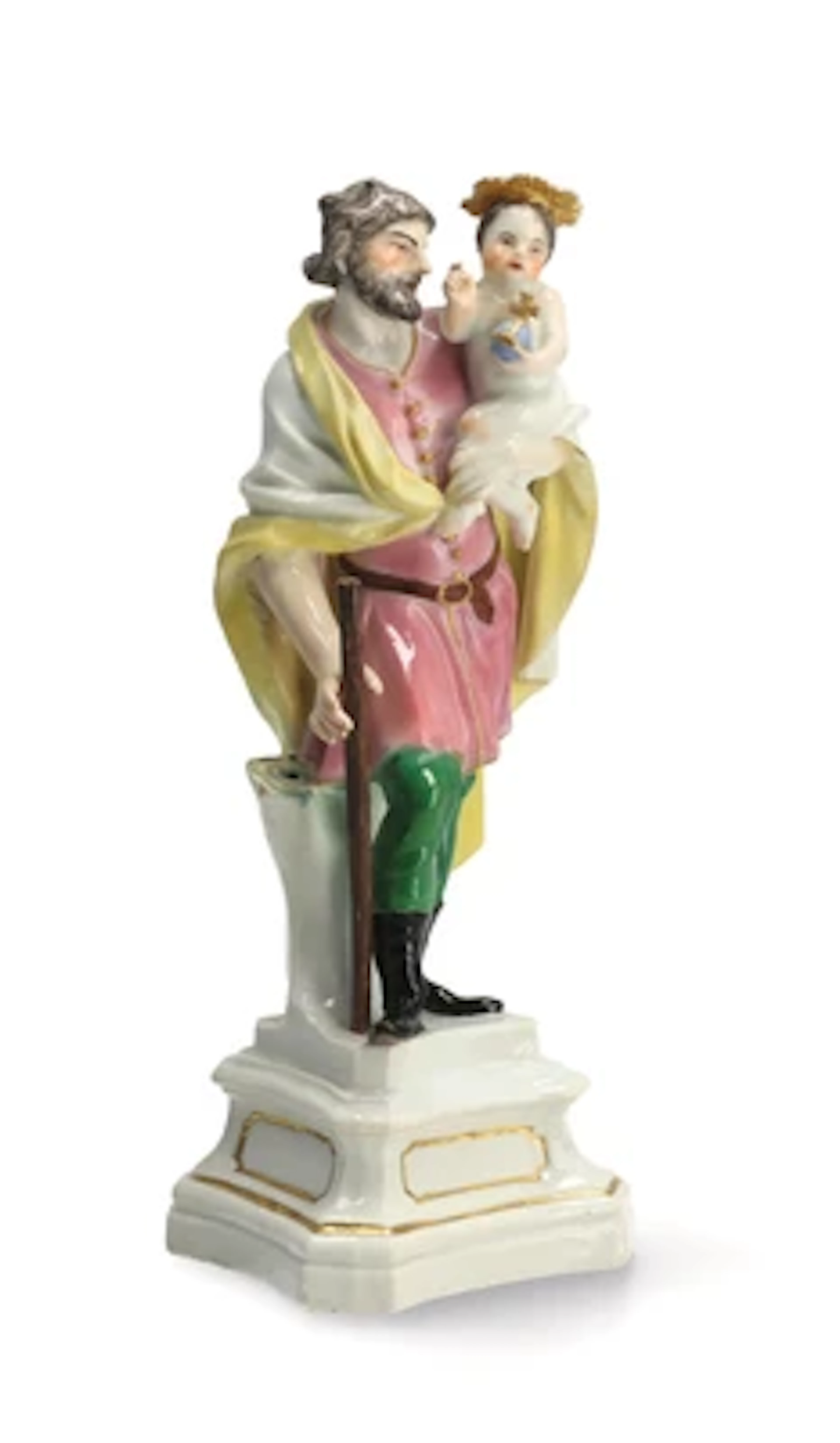 Saint Christopher, Meissen, c. 1745