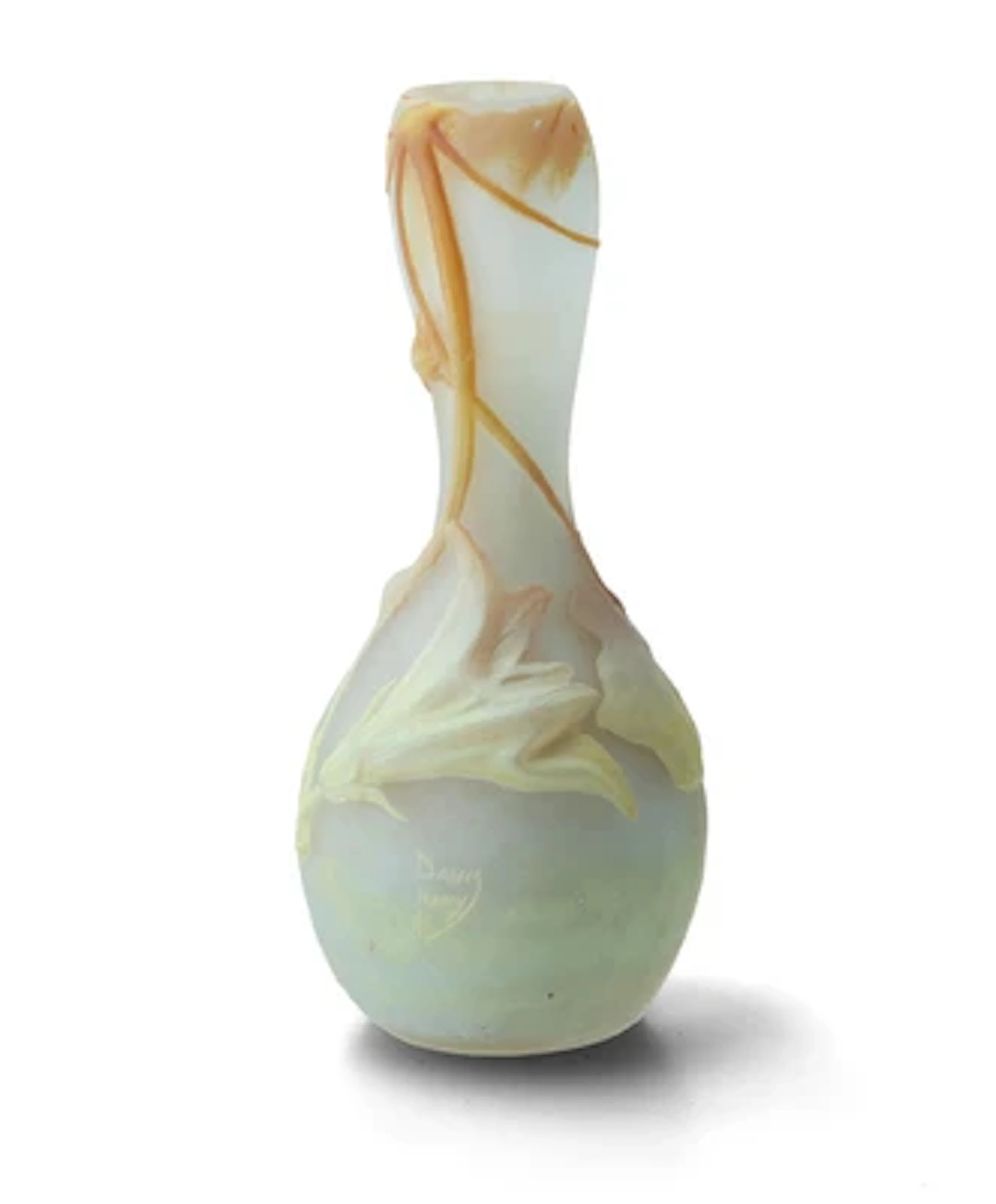 A "Grande coloquinte" vase, Daum, Nancy, 1907