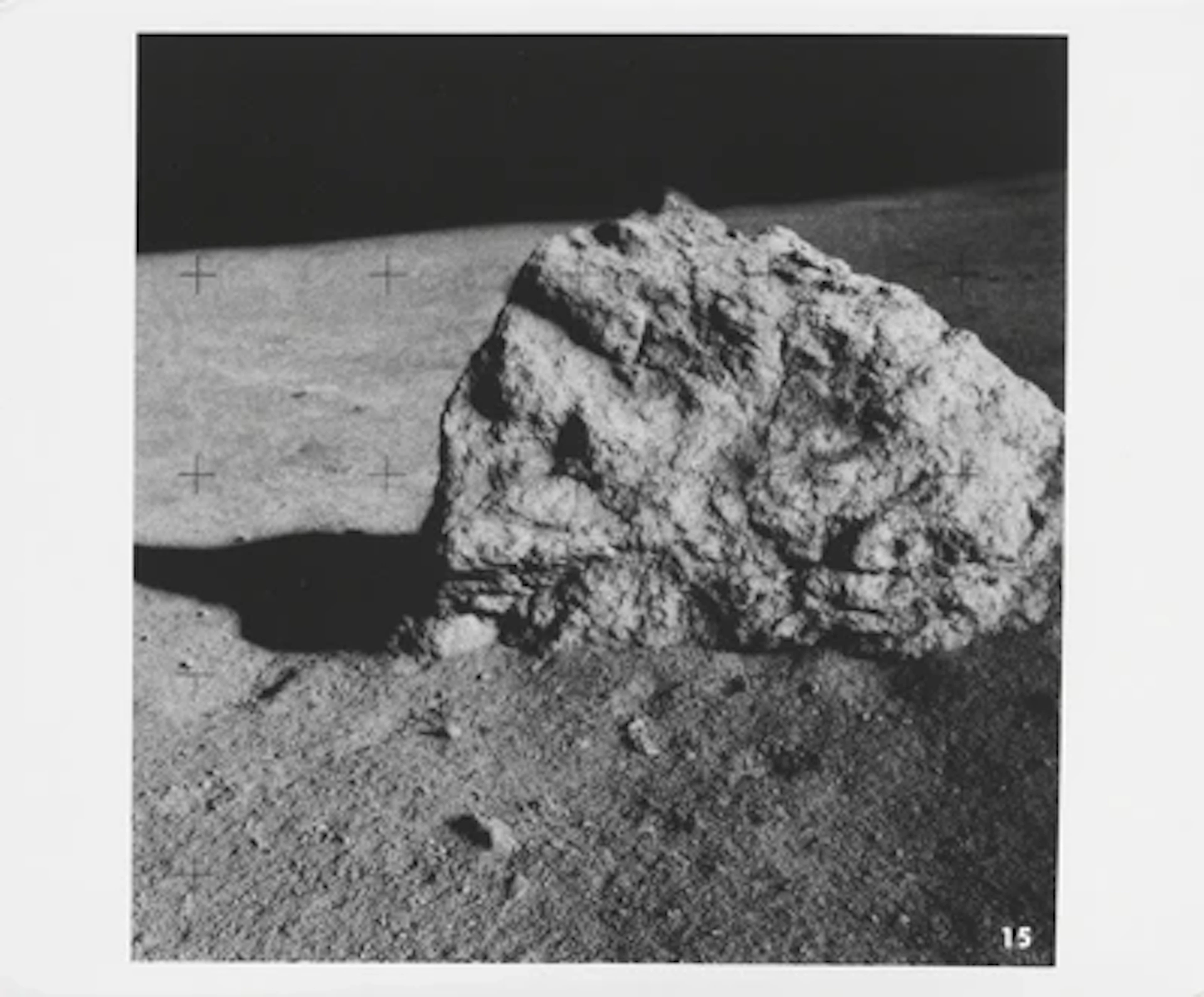 APOLLO 14 - "Weird Rock". The Enigmatic Boulder on the Road to Cone Crater