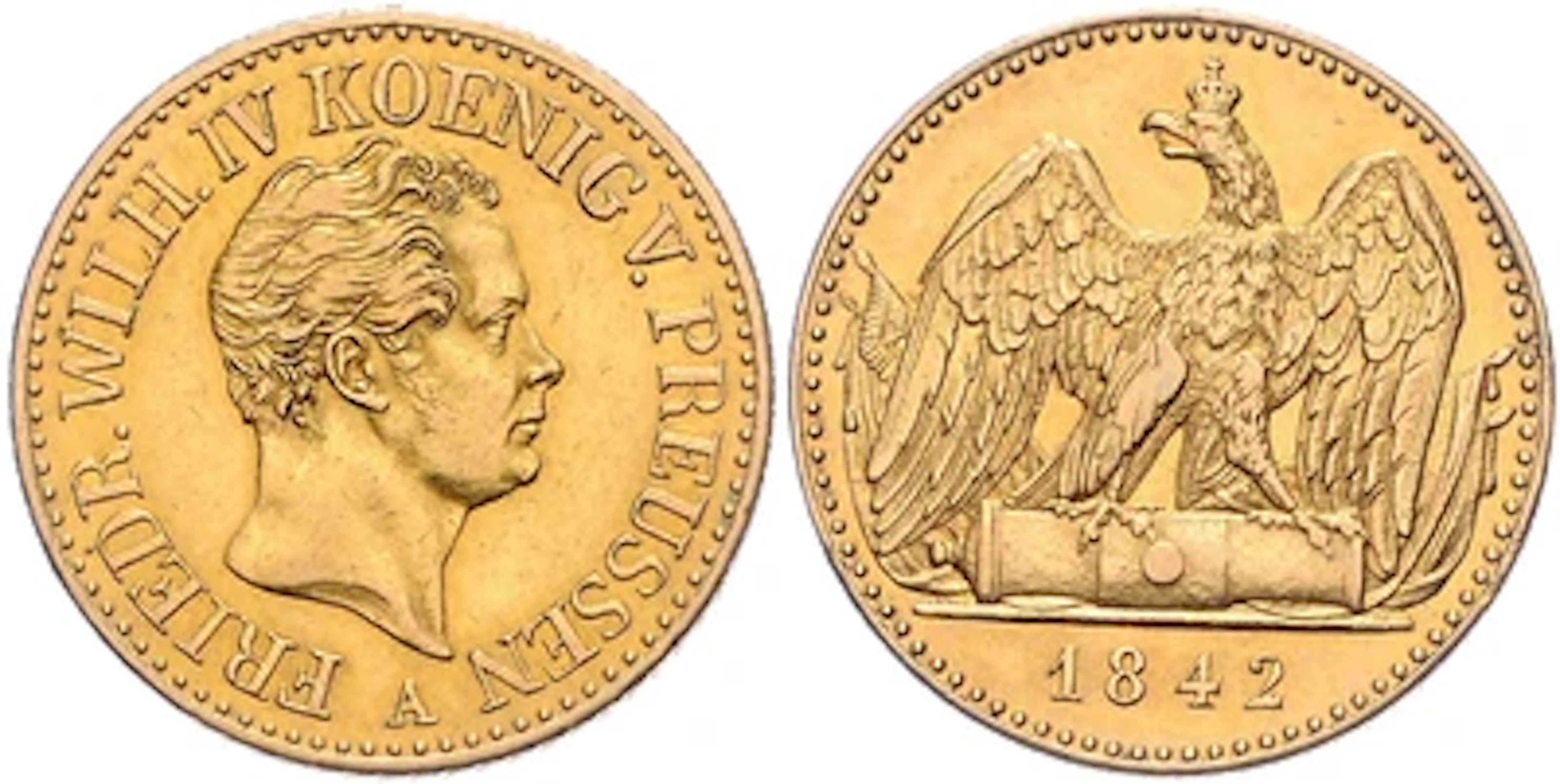 Brandenburg-Preussen, Friedrich Wilhelm IV. 1840-1861 GOLD