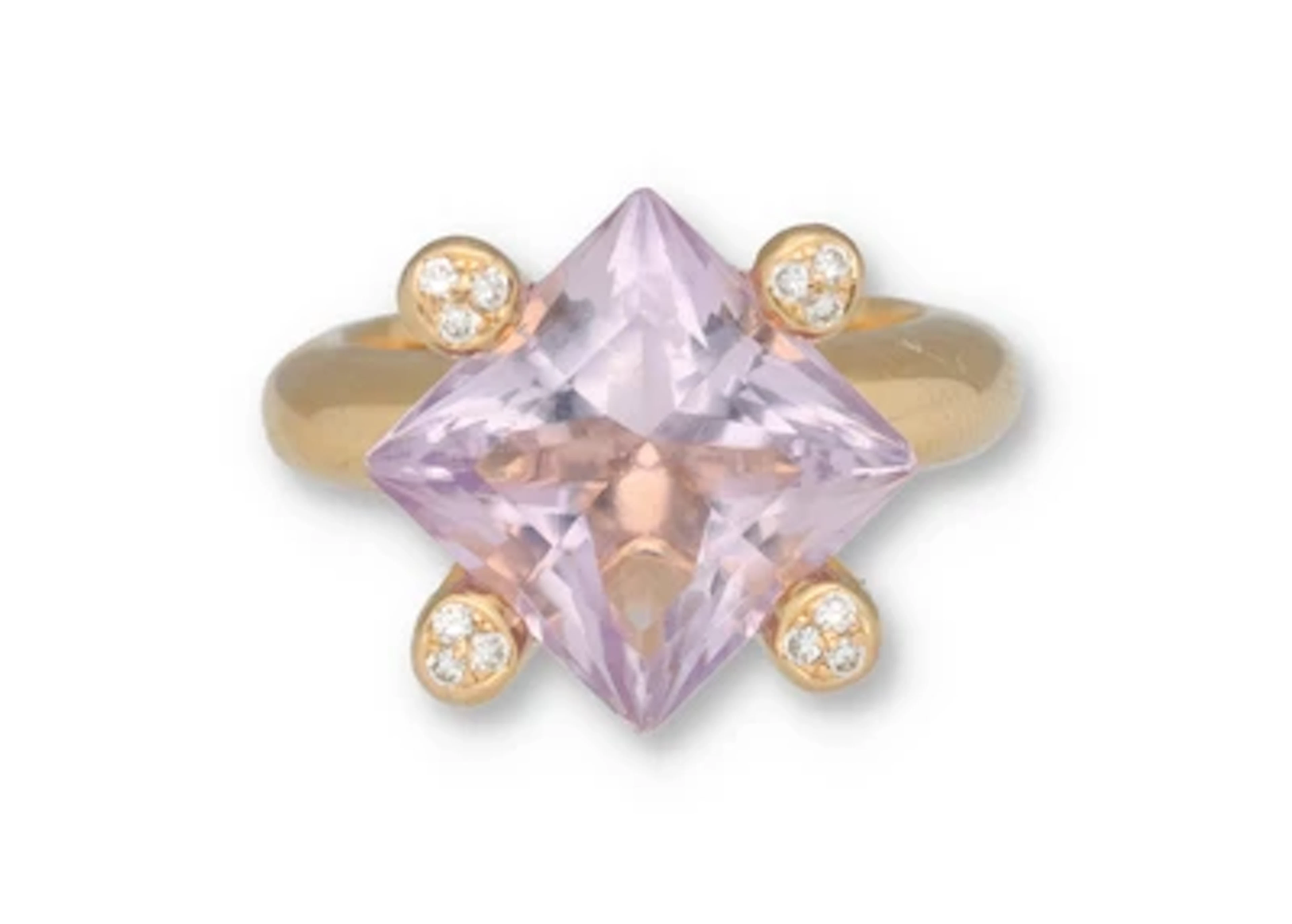Brillant Amethystring