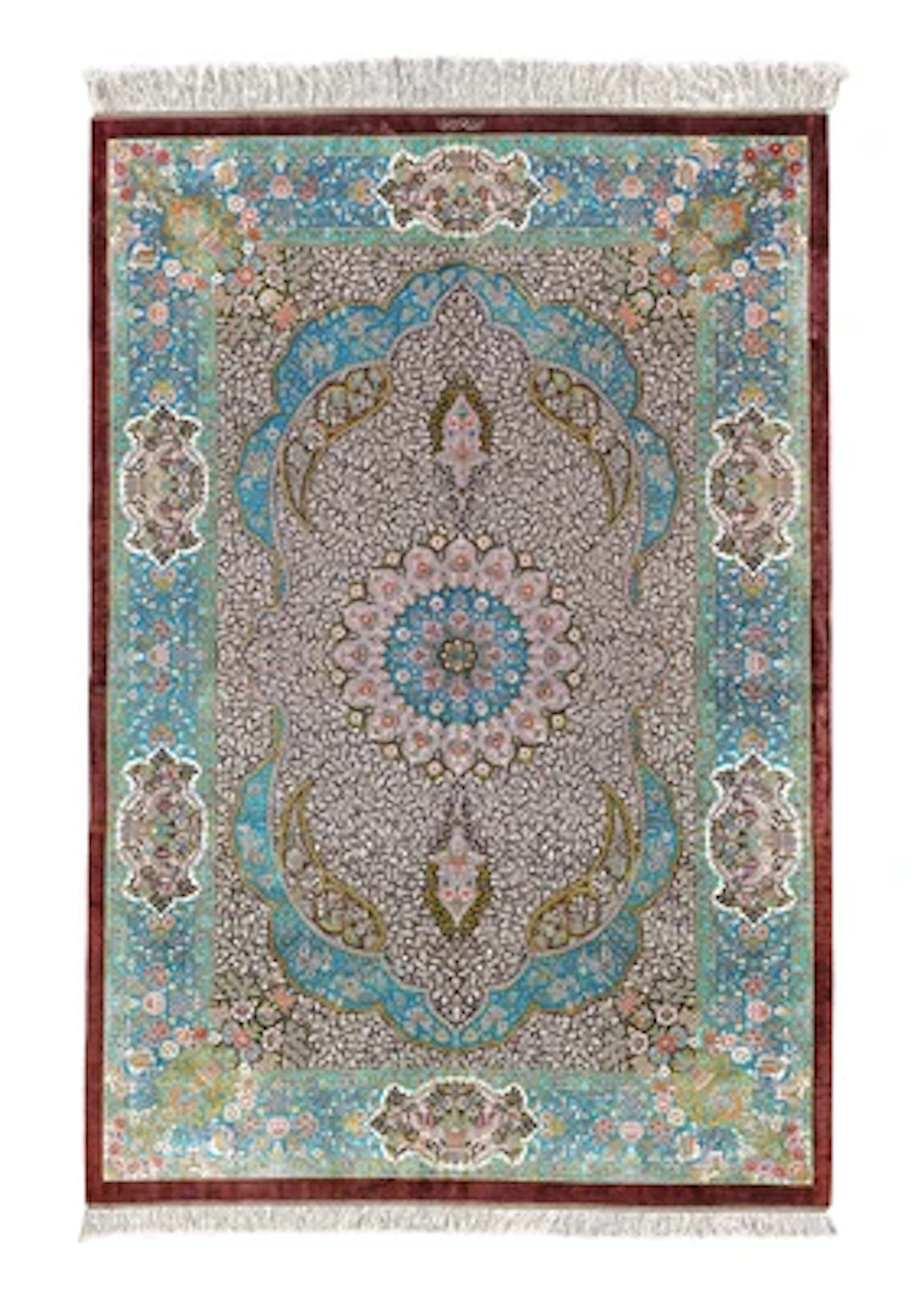 Ghom Silk Finest Quality, Iran, c. 202 x 137 cm