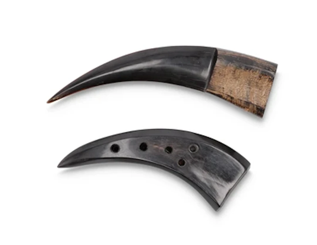 Carl Auböck, a horn letter opener, model number 5327, and a horn pencil