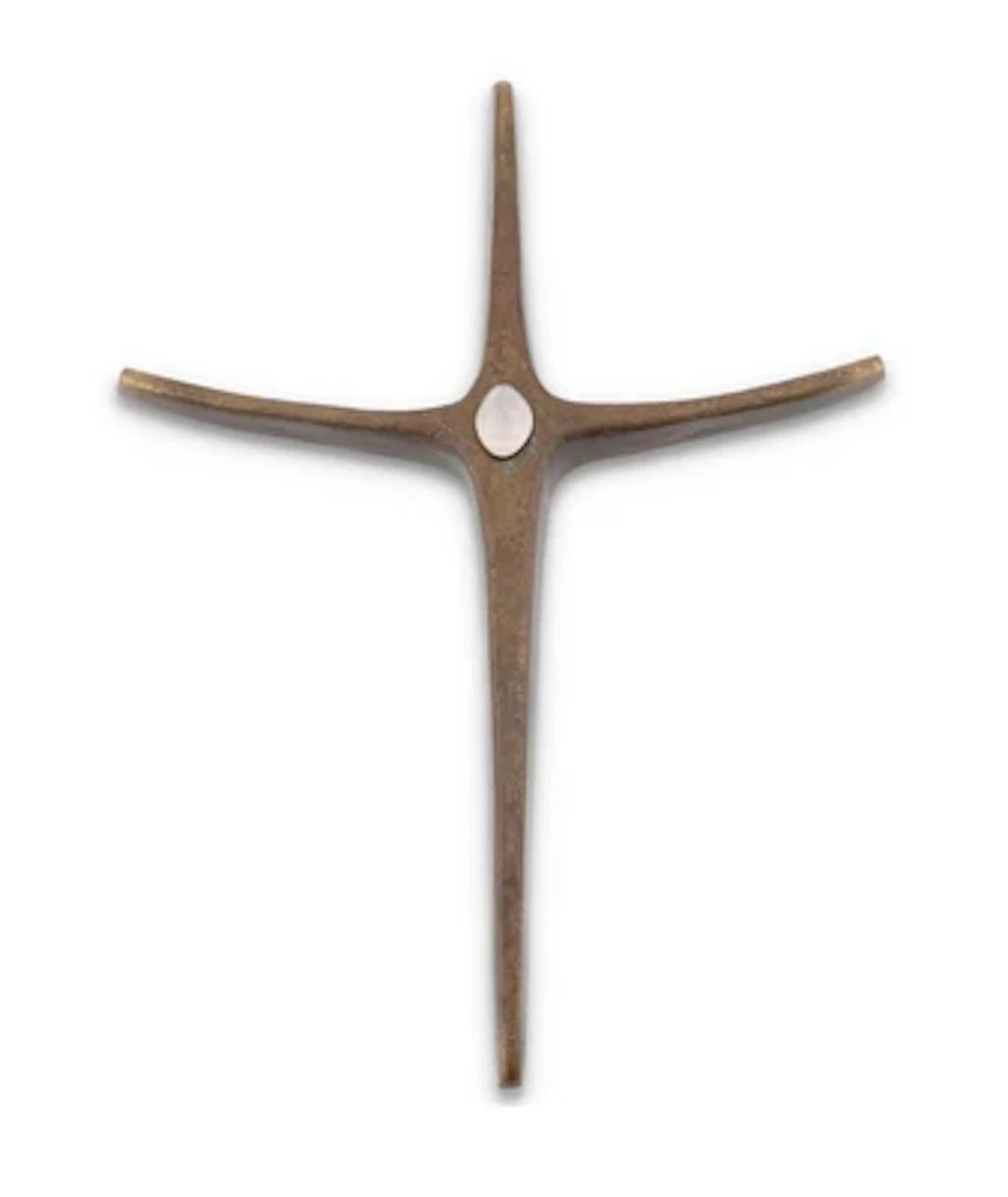 Heinz Goll (Klagenfurt 1931-1999 Bogota), Kreuz mit Bergkristall, um 1960