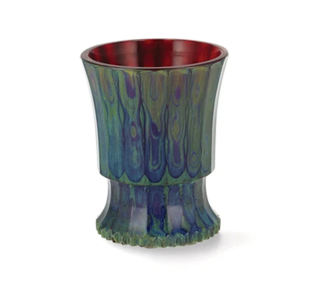 A Lithyalin Beaker, c. 1830 Glass: Harrach’sche Hütte, Neuwelt, Northern