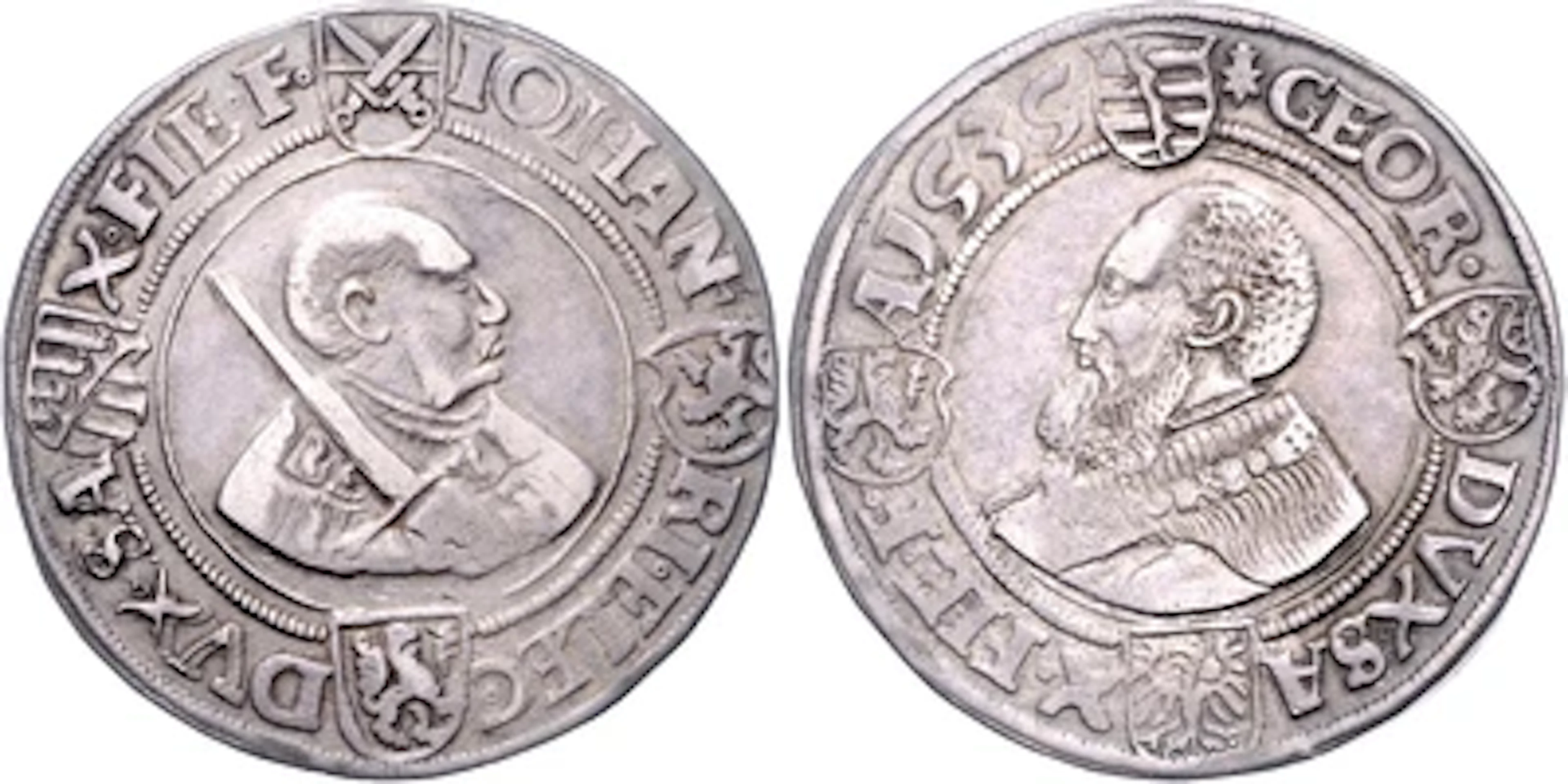 Sachsen, Johann Friedrich der Großmütige und Georg 1534-1539