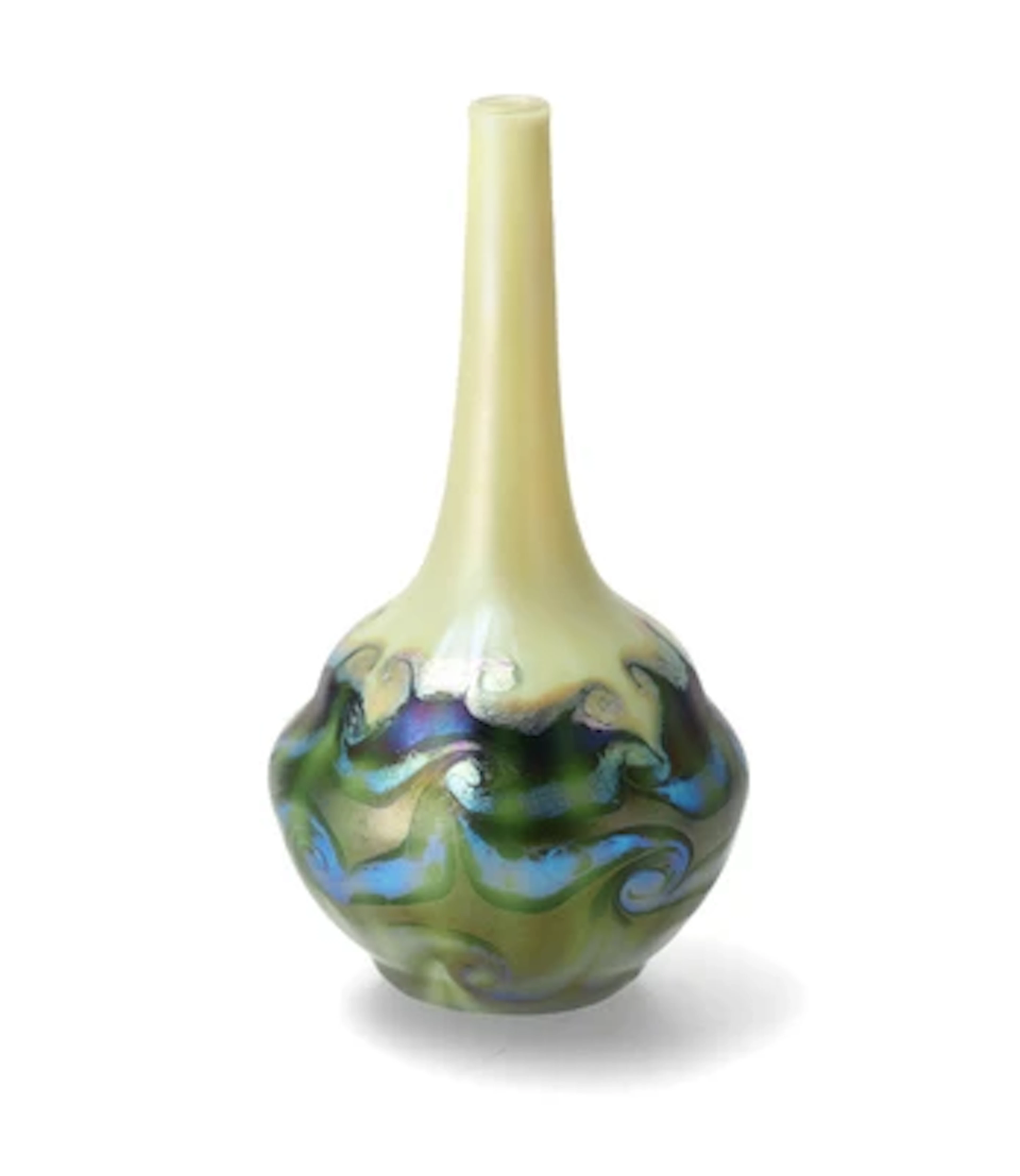 A vase, Quezal Art Glass and Decorating Company, New York, 1900/20
