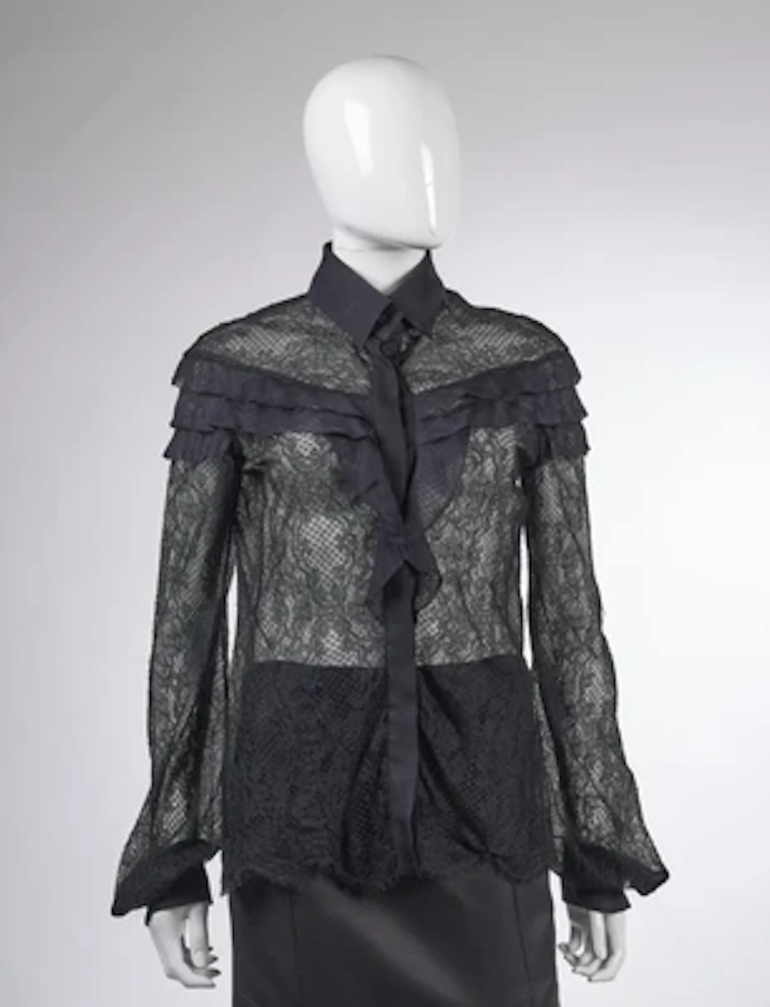 VALENTINO Spitzenbluse