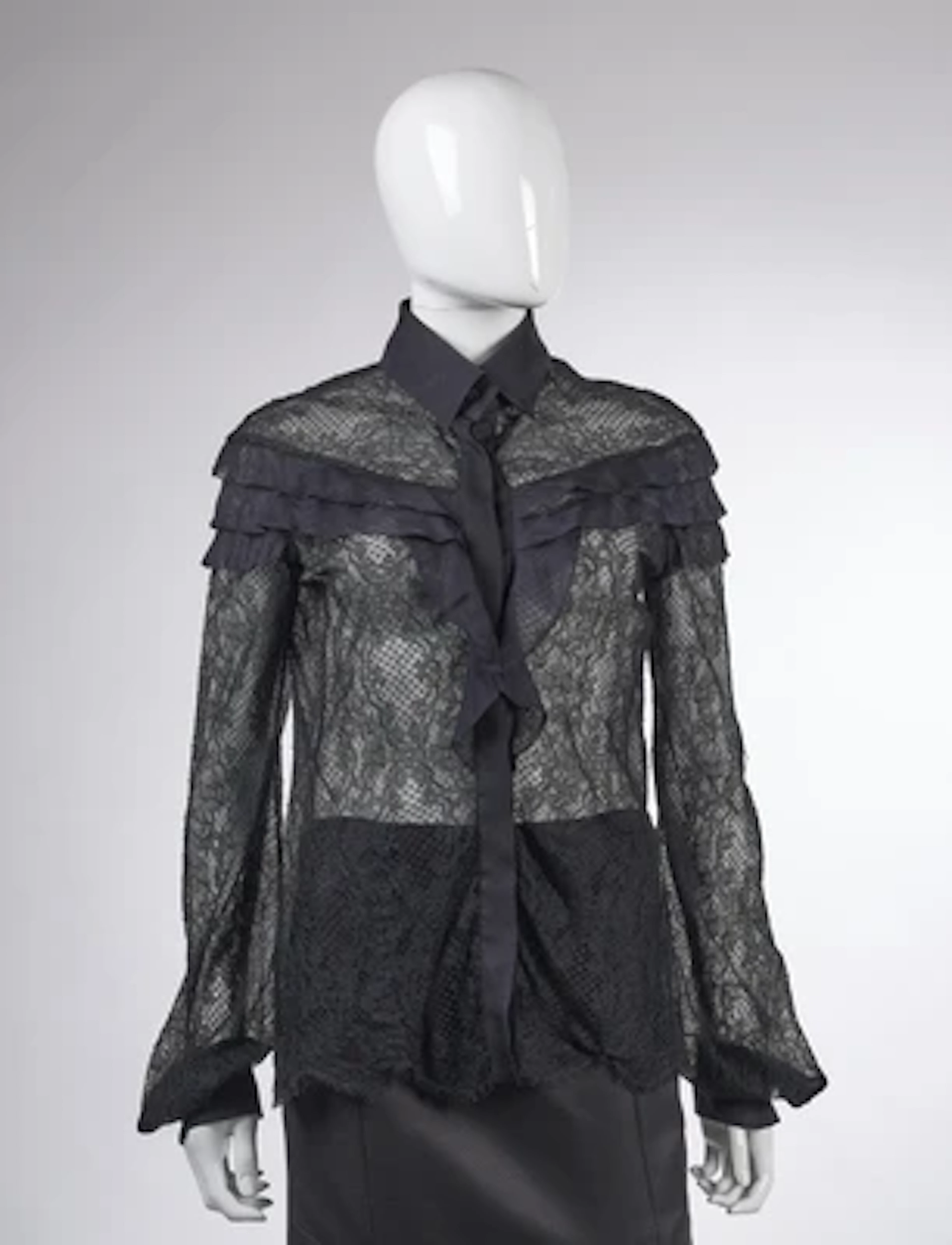 VALENTINO Spitzenbluse