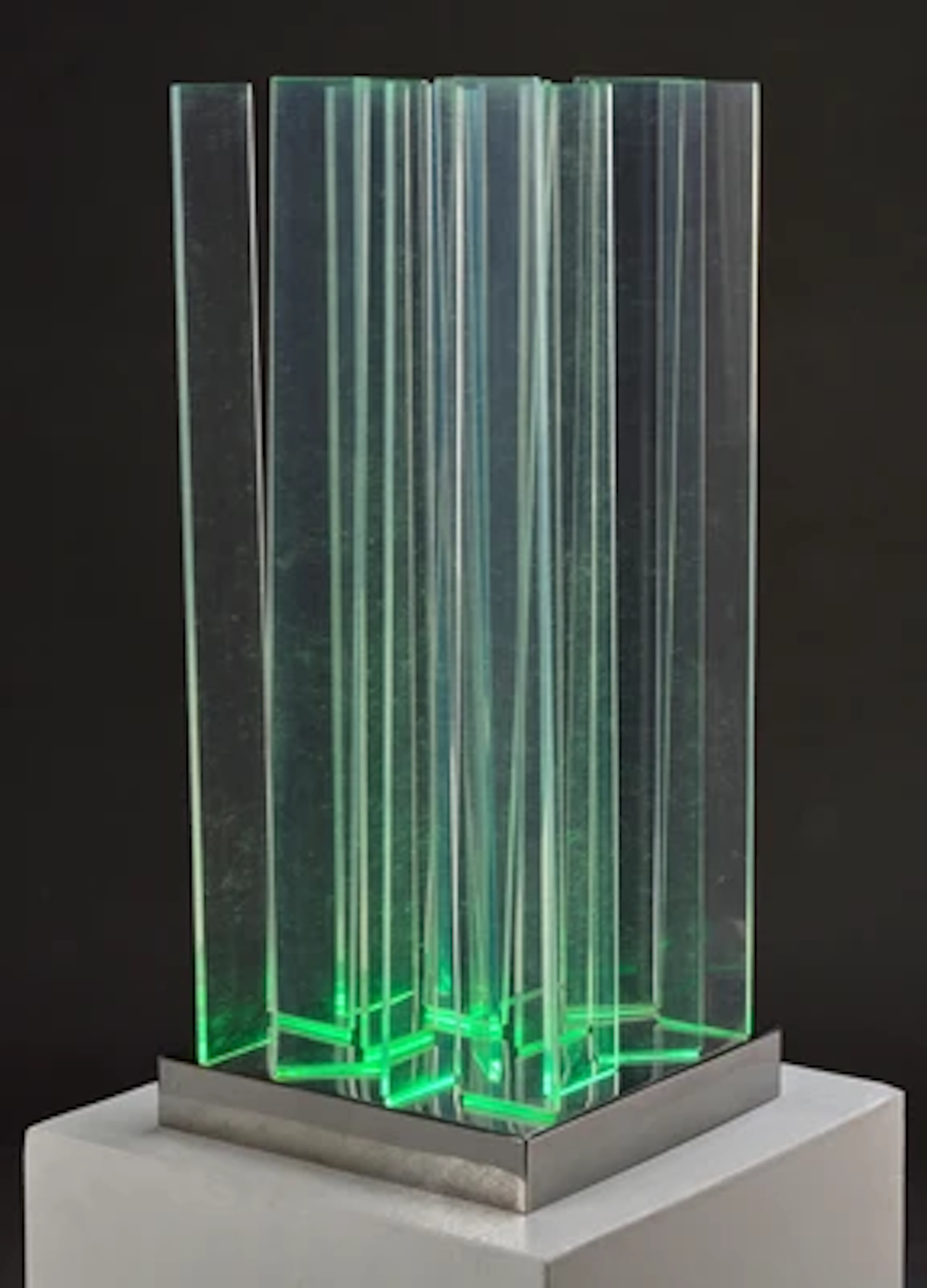 "Spaziale"-Tischlampe, Entwurf Gianfranco Fini, für New Lamp, Italien