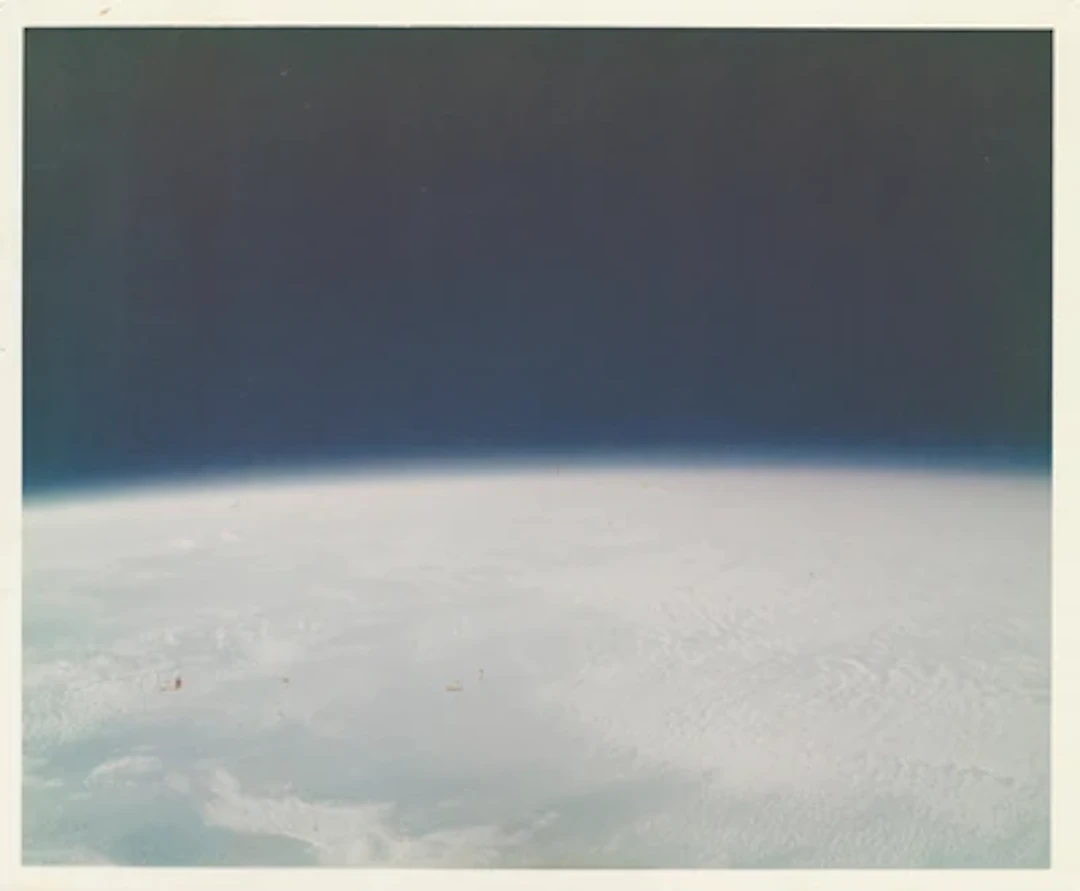 MERCURY ATLAS 6 - Historic First Human Photograph from Space