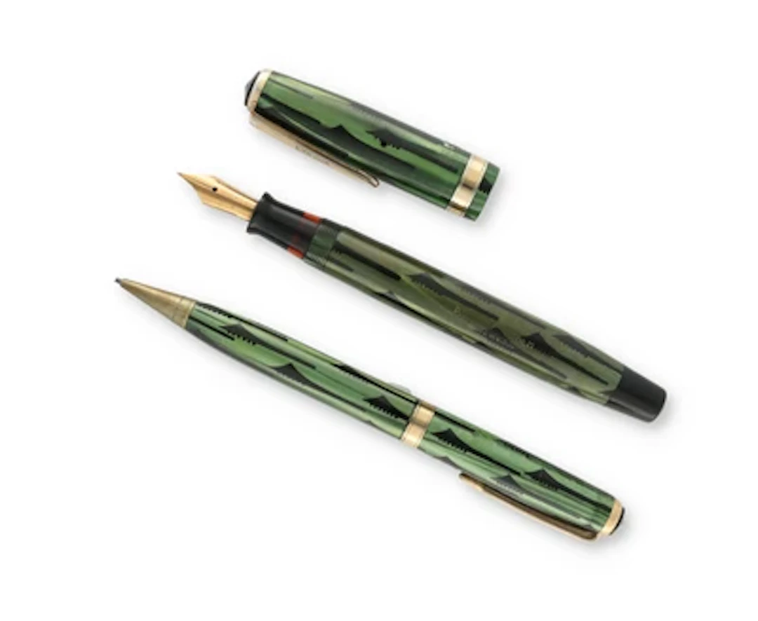 PARKER Duofold Füllfeder und Bleistift