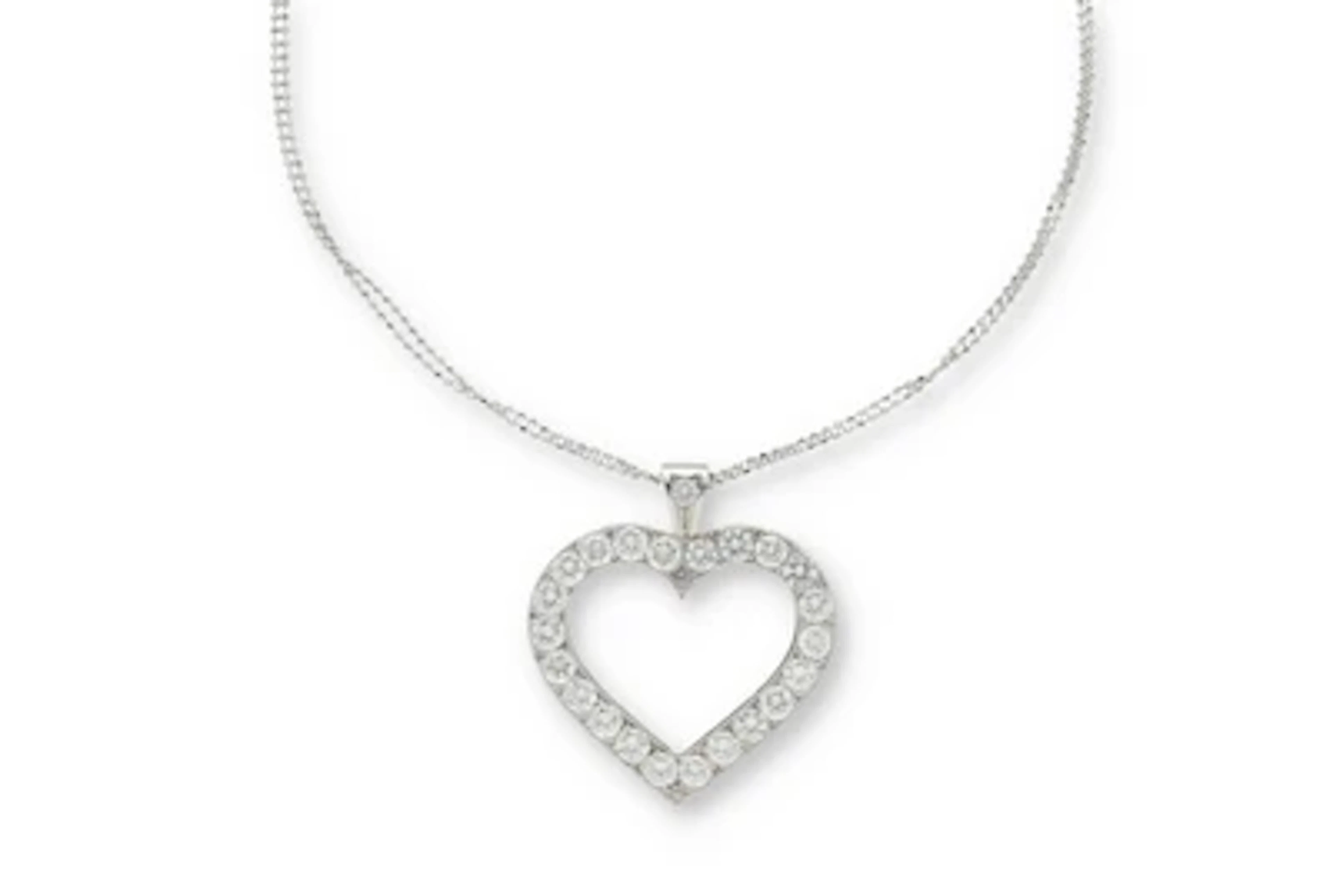 Brillant Herzanhänger zus. ca.2,60 ct