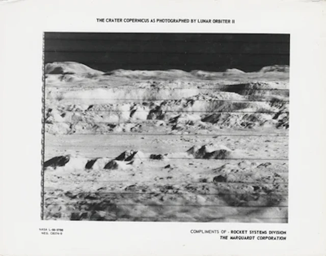 LUNAR ORBITER II - Bird's Eye View into the Heart of Crater Copernicus