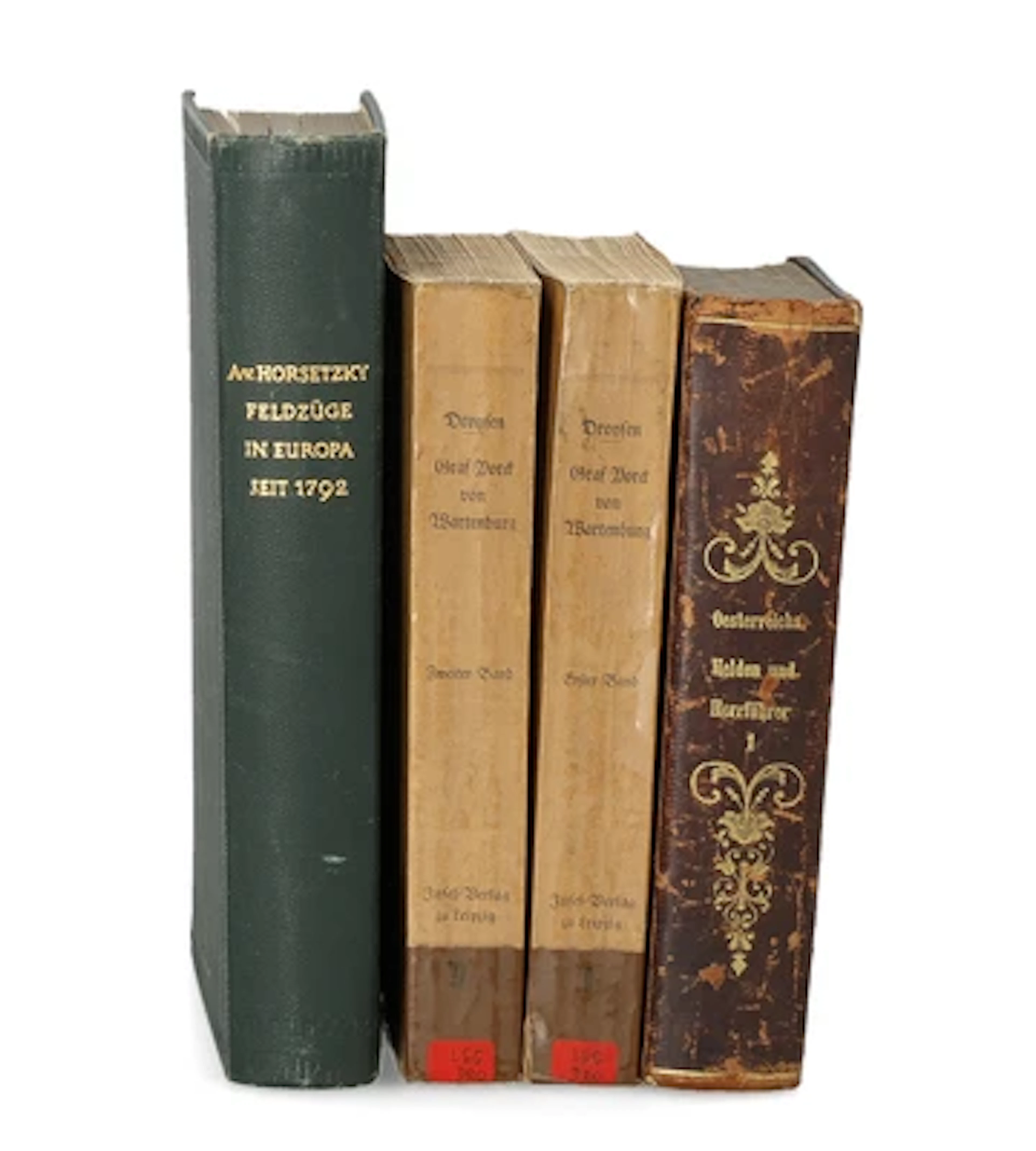 K. u. k. Armee: Konvolut von 4 Büchern: