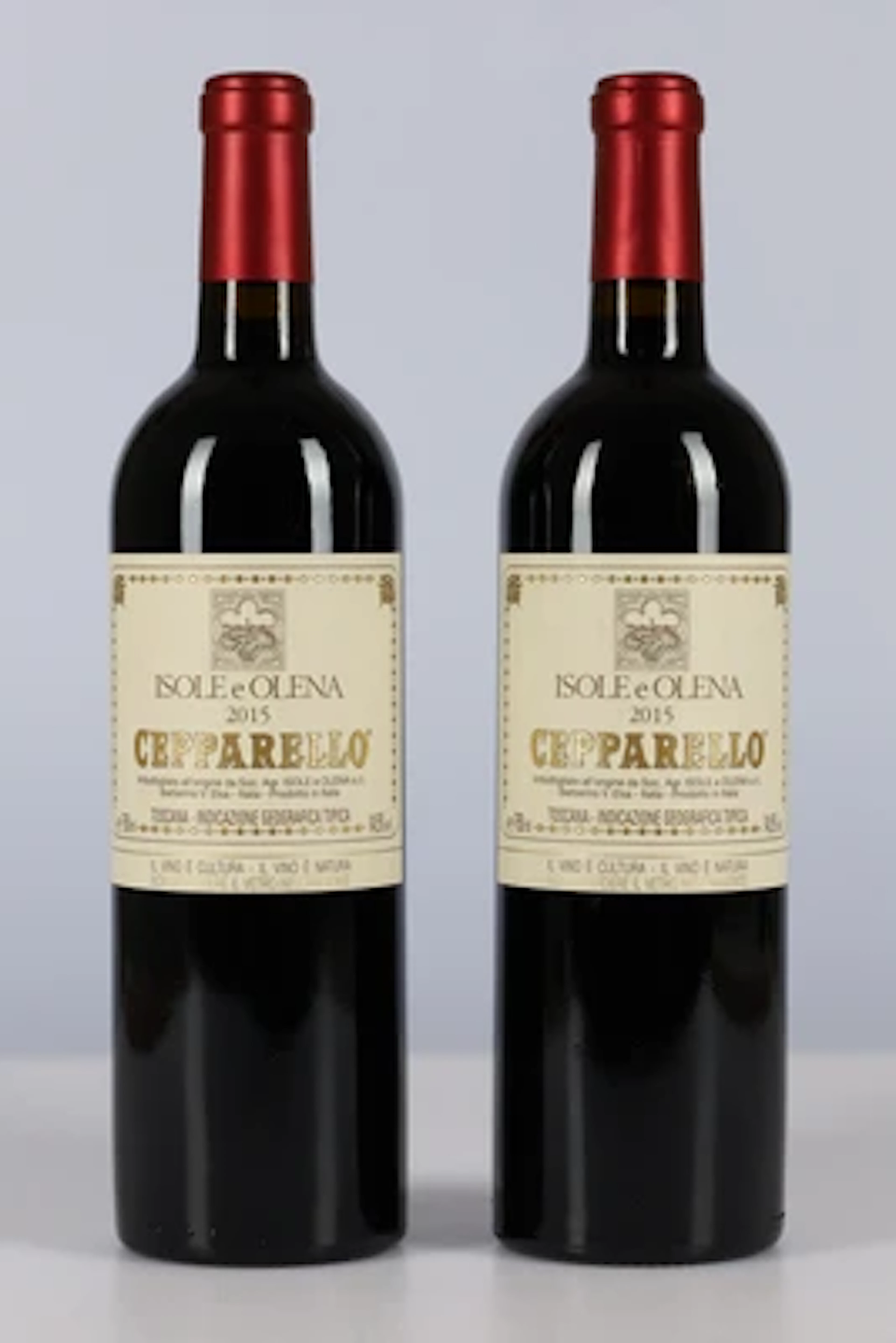 2015 Cepparello, Isole e Olena, Toskana, 96 Wine Enthusiast-Punkte, 2 Flaschen