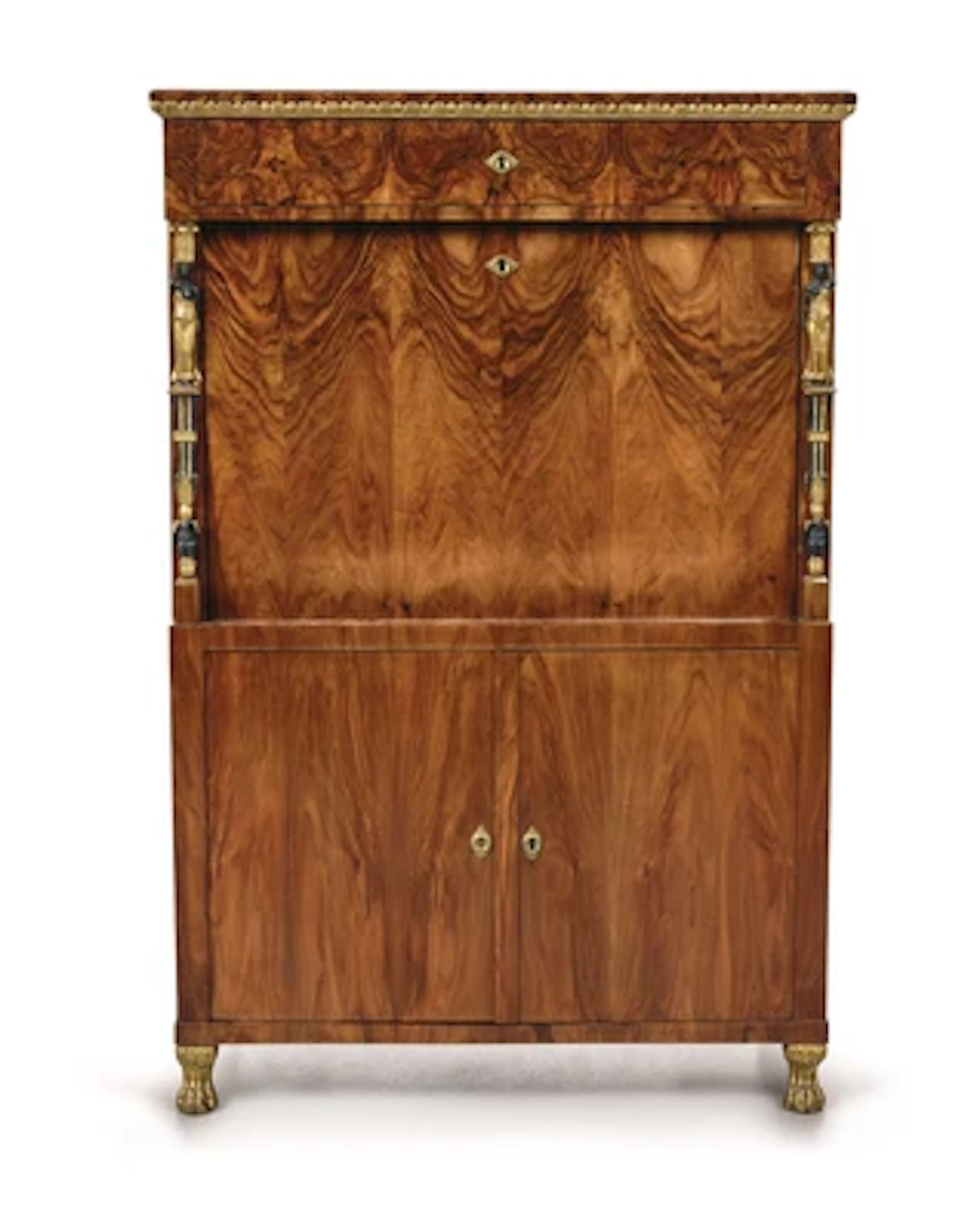Frühbiedermeier Klappsekretär