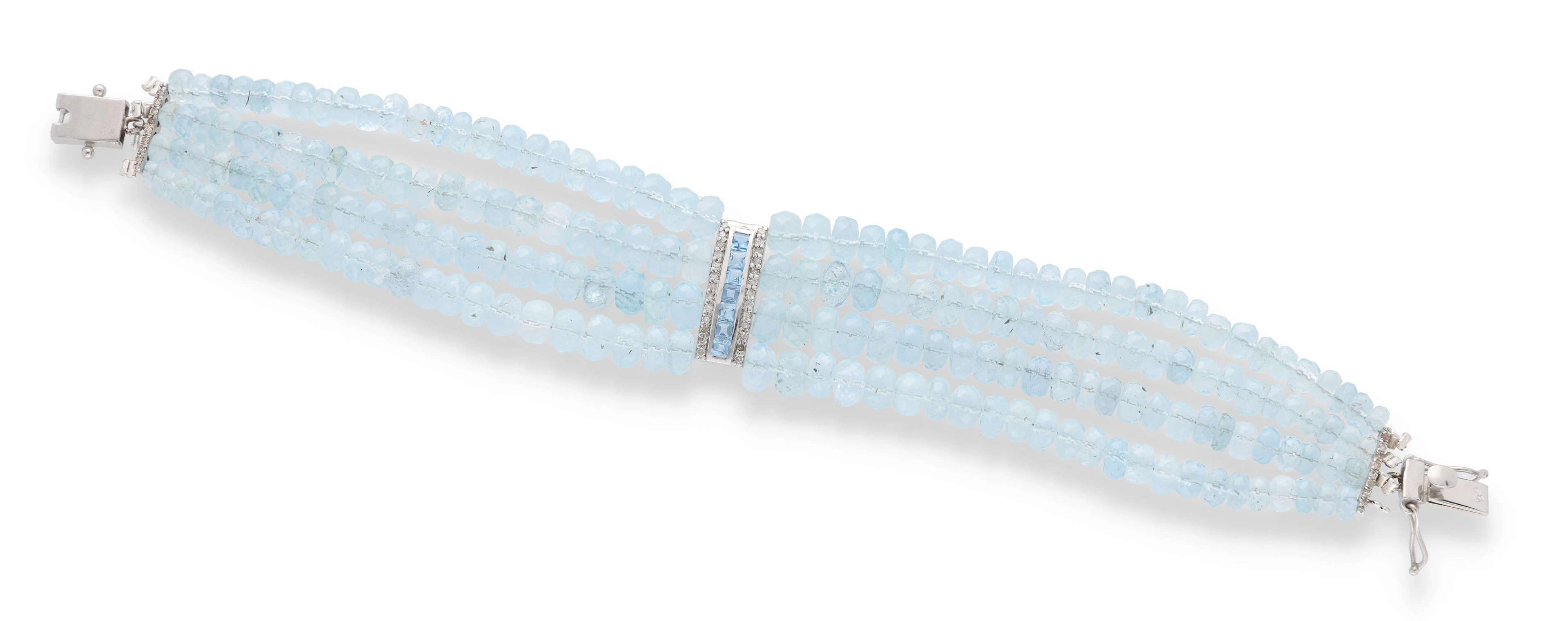 Aquamarin Armband