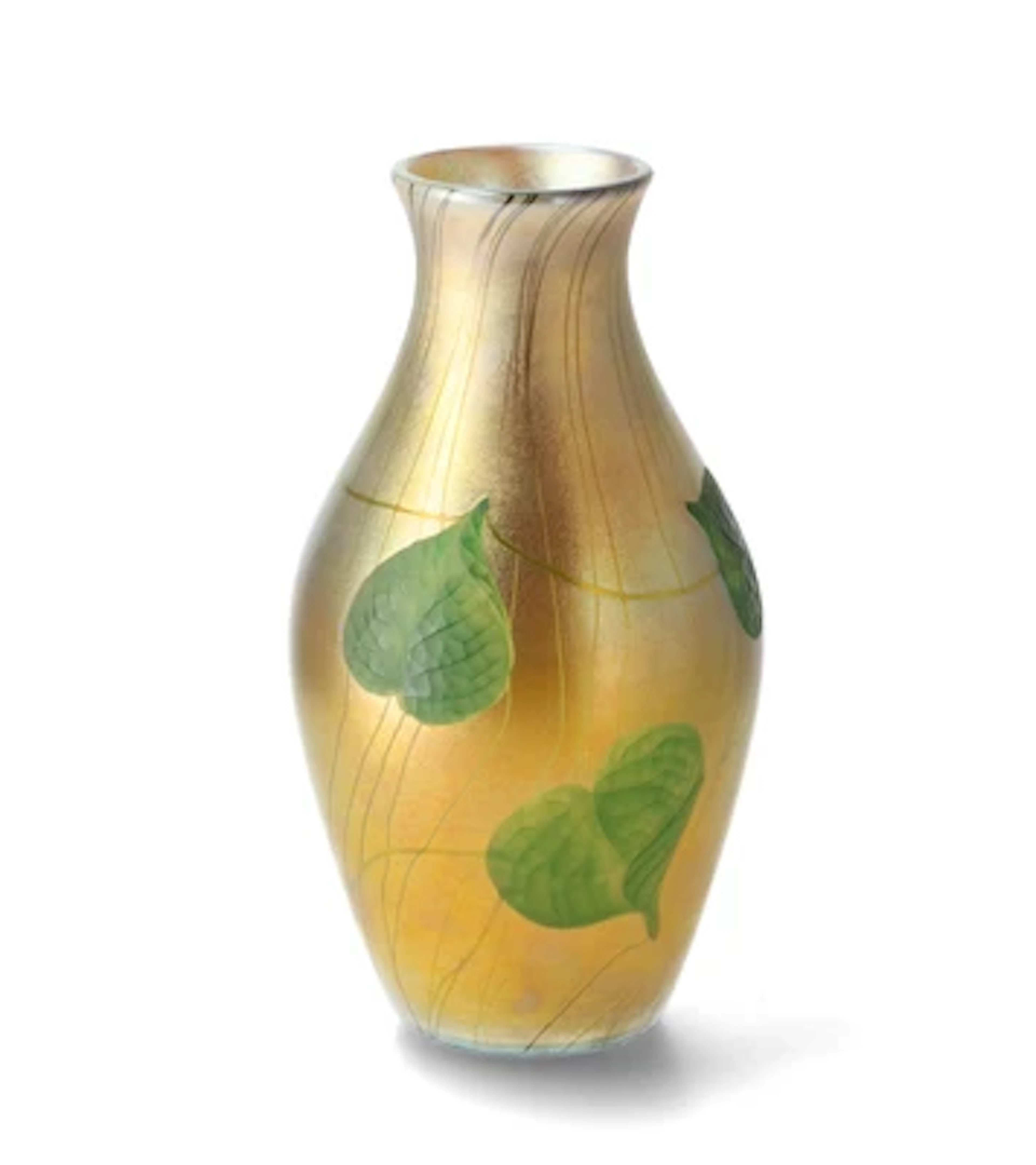 A "Leaf and Wine" cameo vase, Louis Comfort Tiffany, New York, c. 1917