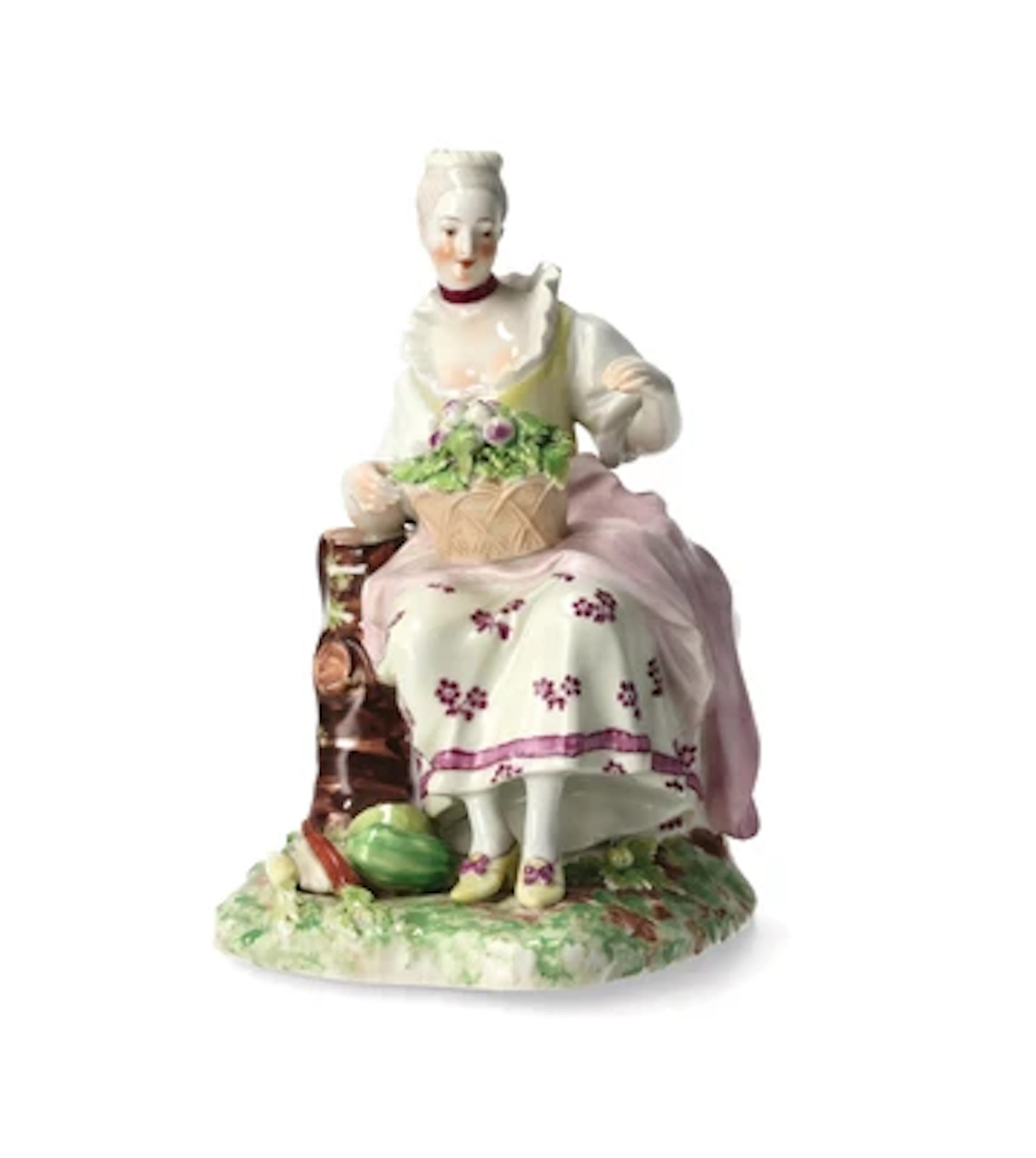 A Vegetable Seller, Imperial Porcelain Manufactory, Vienna, c. 1760