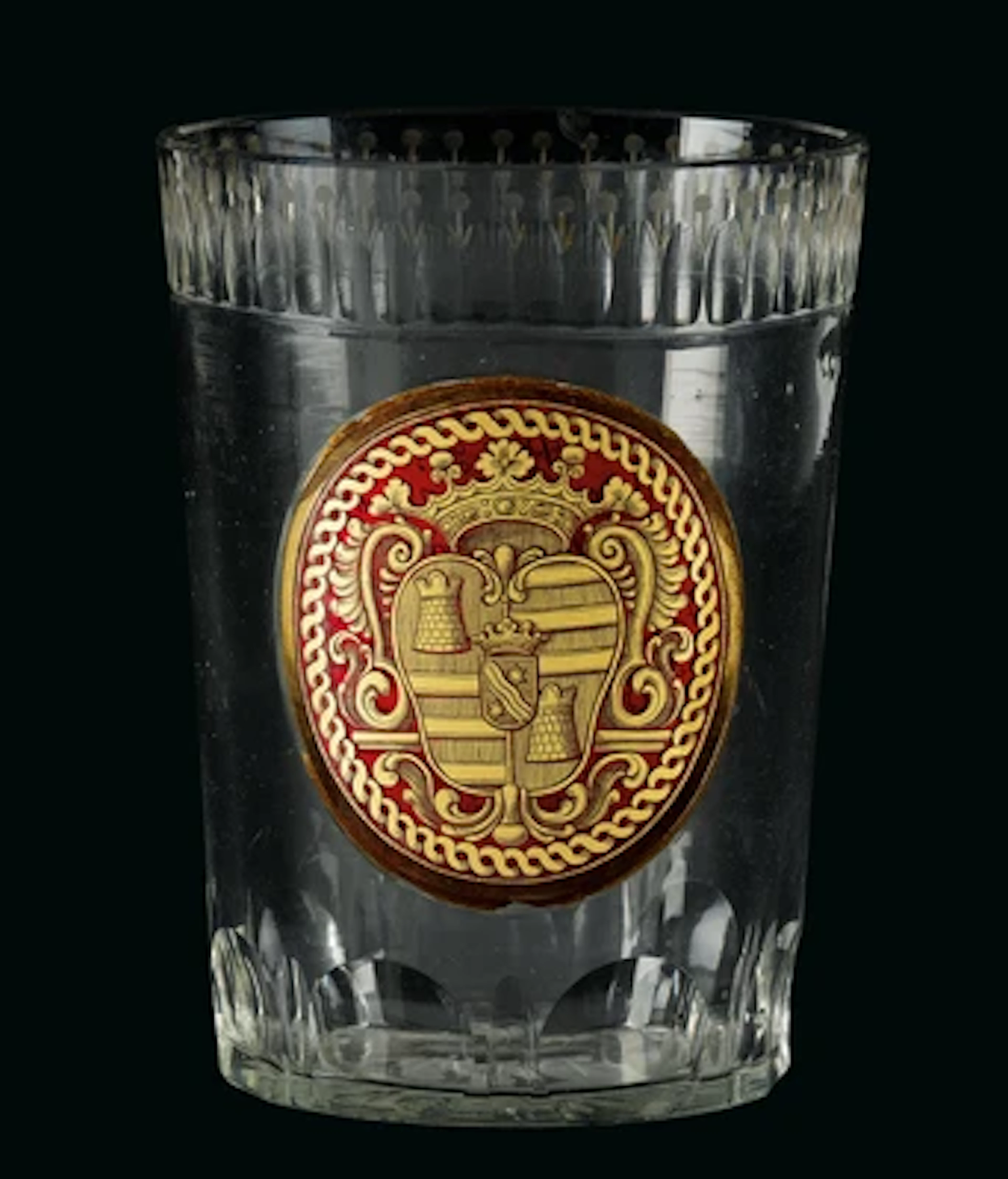 Mildner Becher mit dem Wappen der Familie Sternbach zum Stock und