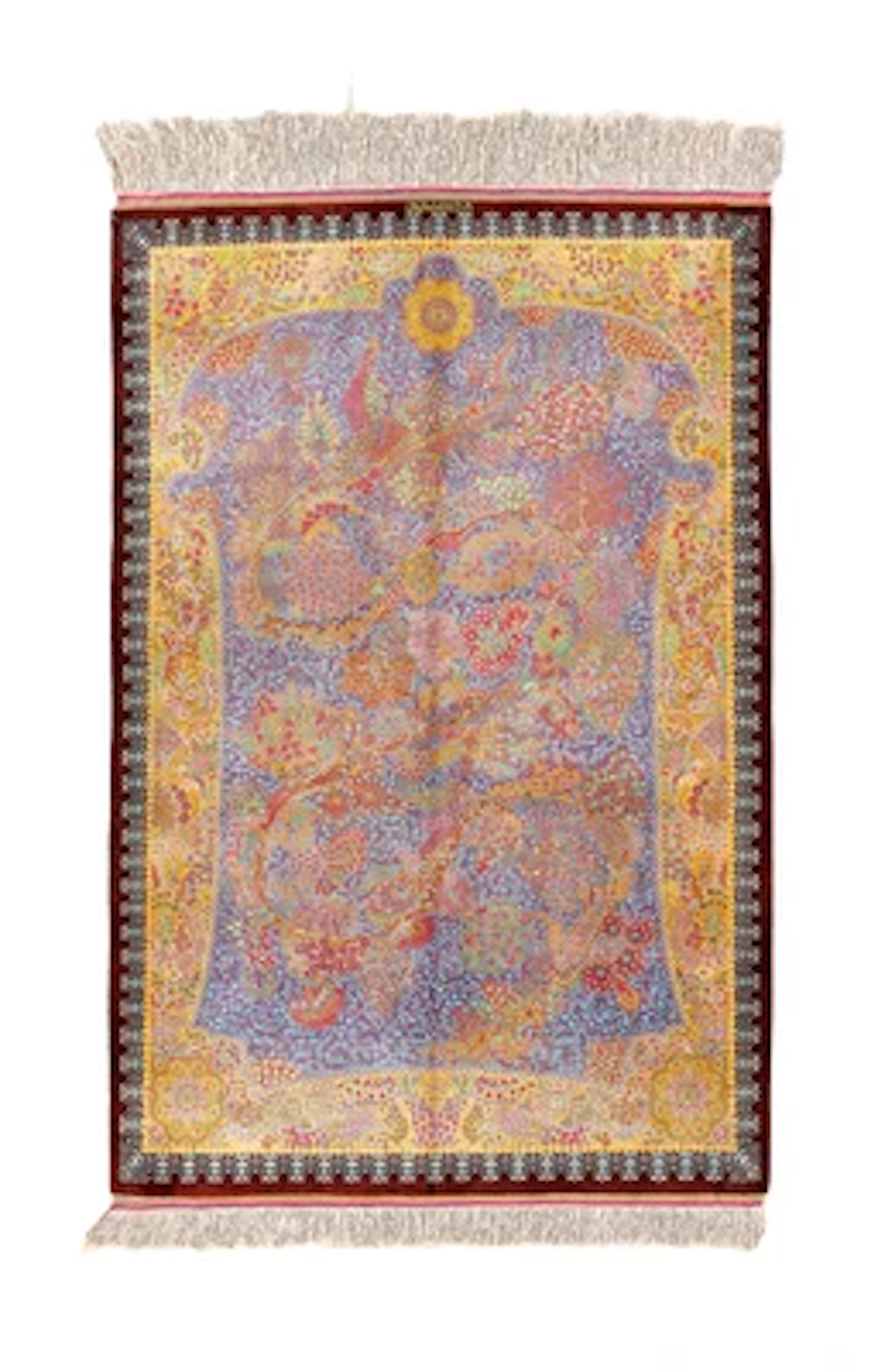 Ghom Extra Fine Silk, Iran, c. 160 x 112 cm