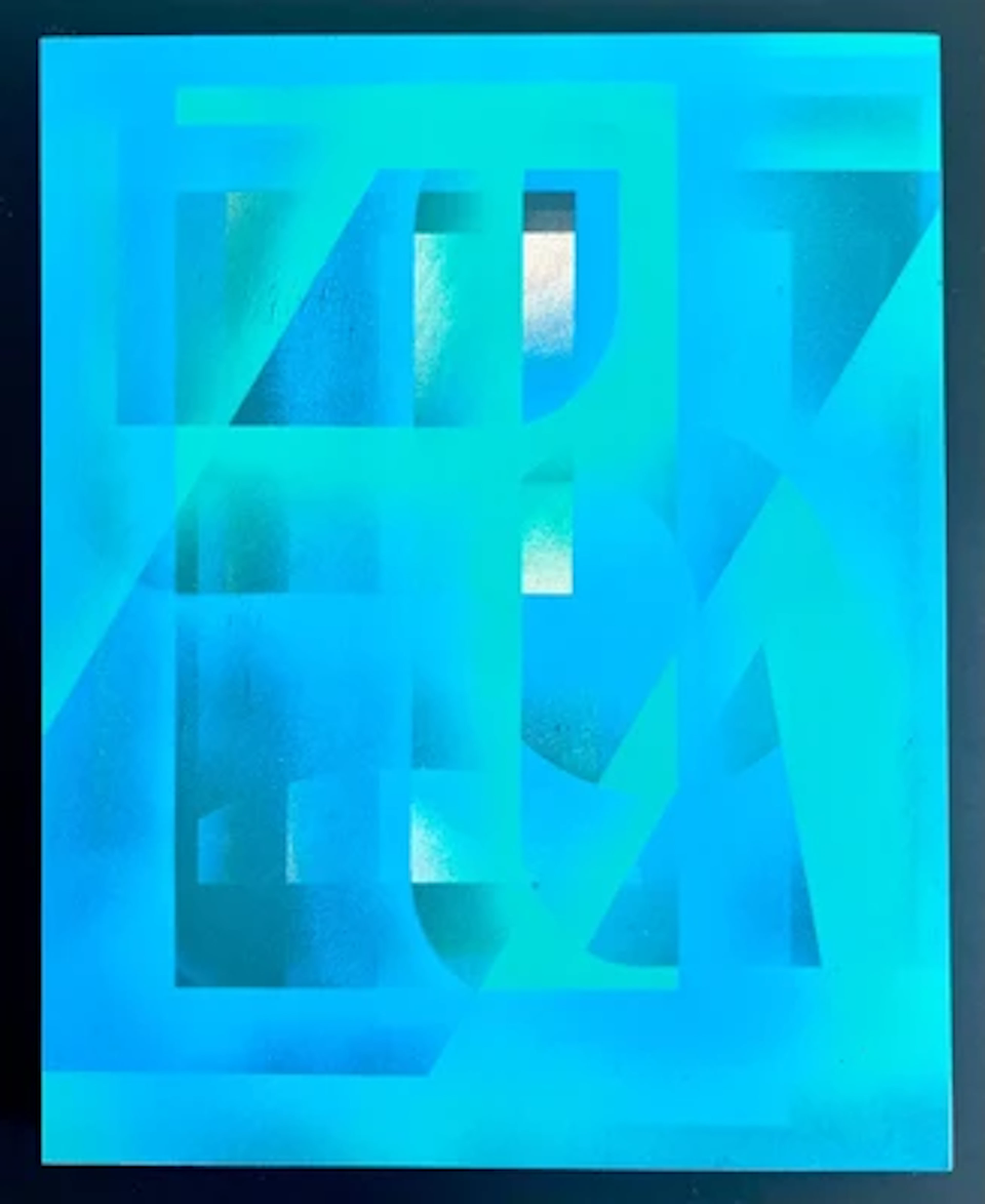 Dorit Margreiter, Mirror Mace (blue), 2024