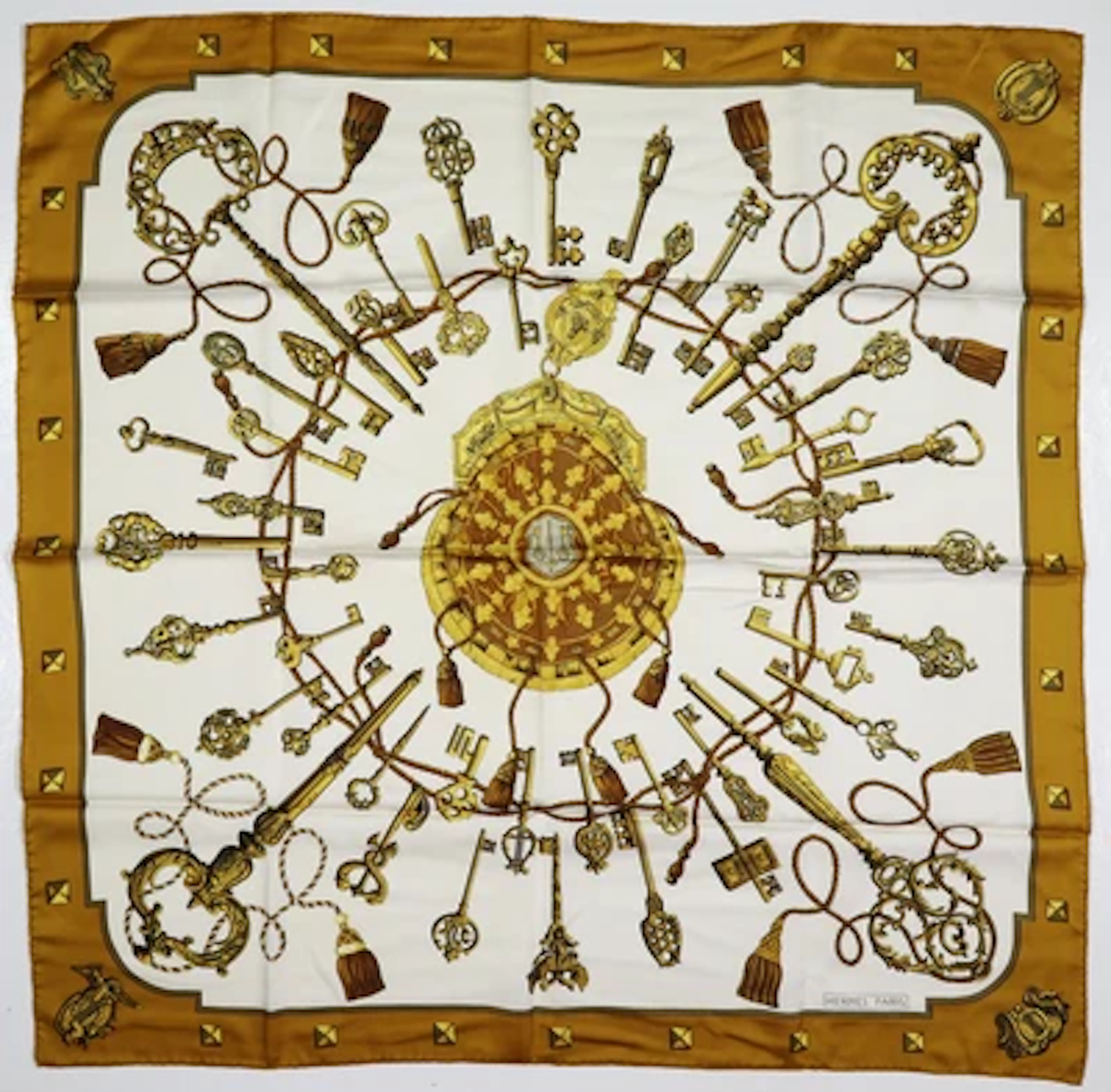 Hermès Tuch "Les clès"