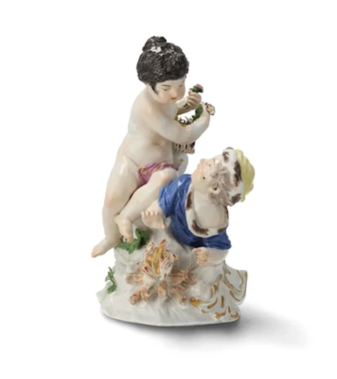 Allegory of Spring and Winter, Meissen, c. 1750