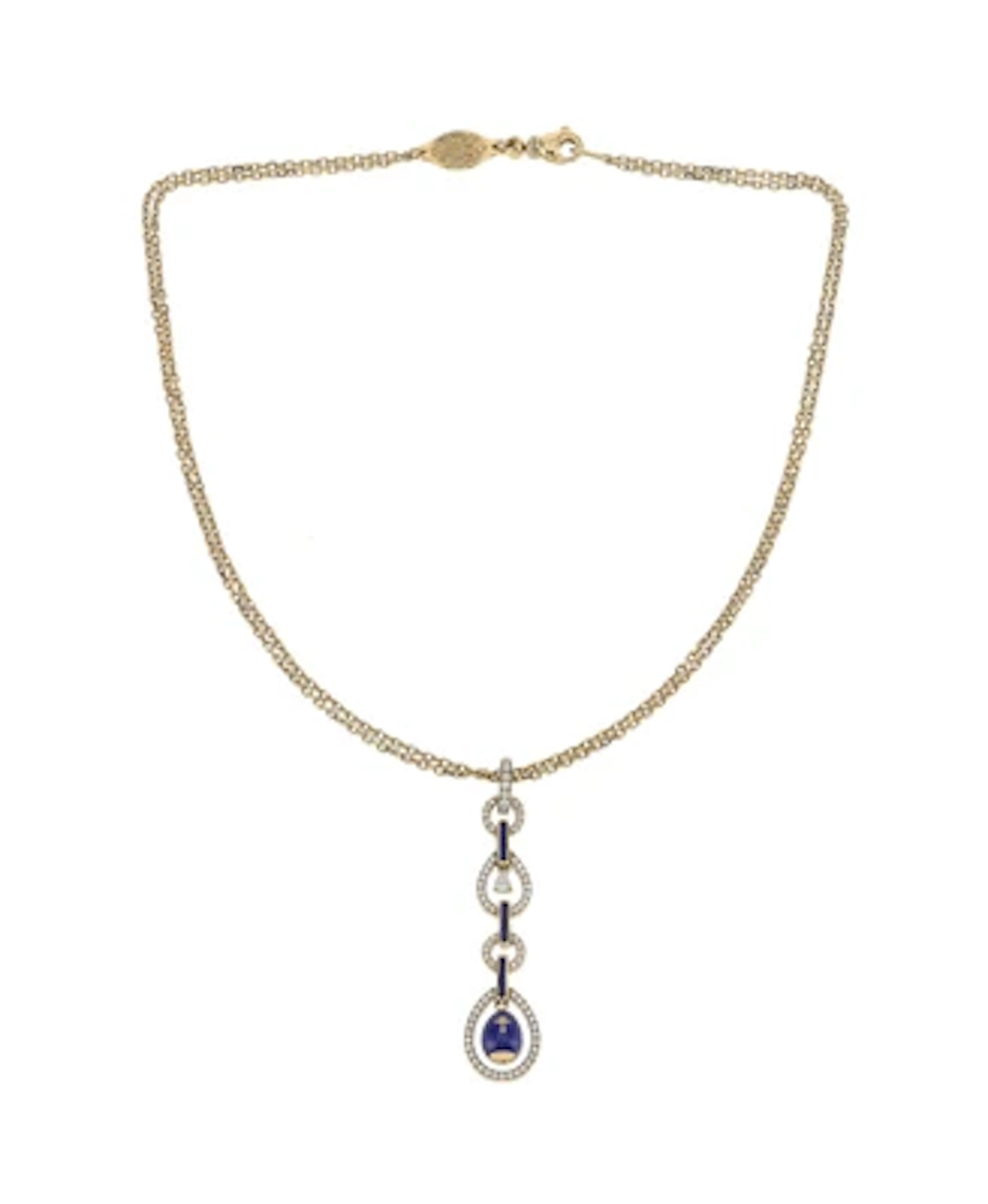 Faberge by Victor Mayer Diamantanhänger zus. ca.0,69 ct