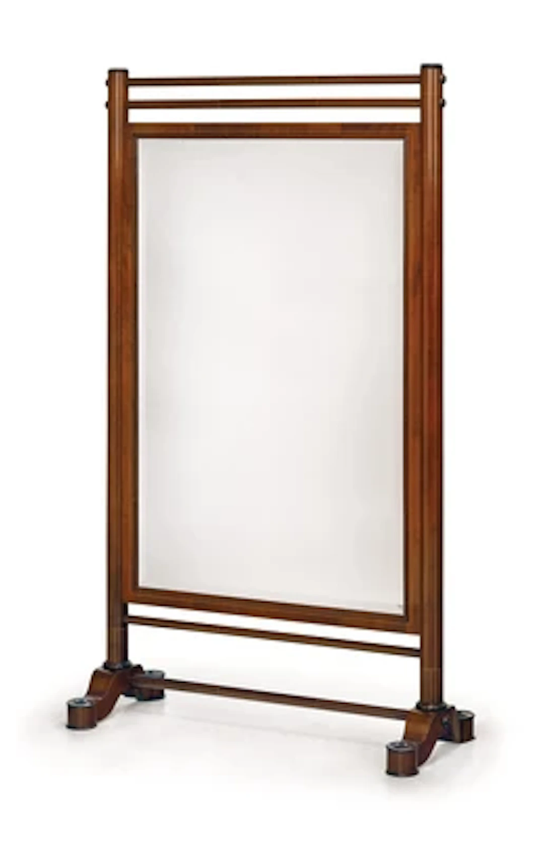 A Biedermeier Cheval Mirror
