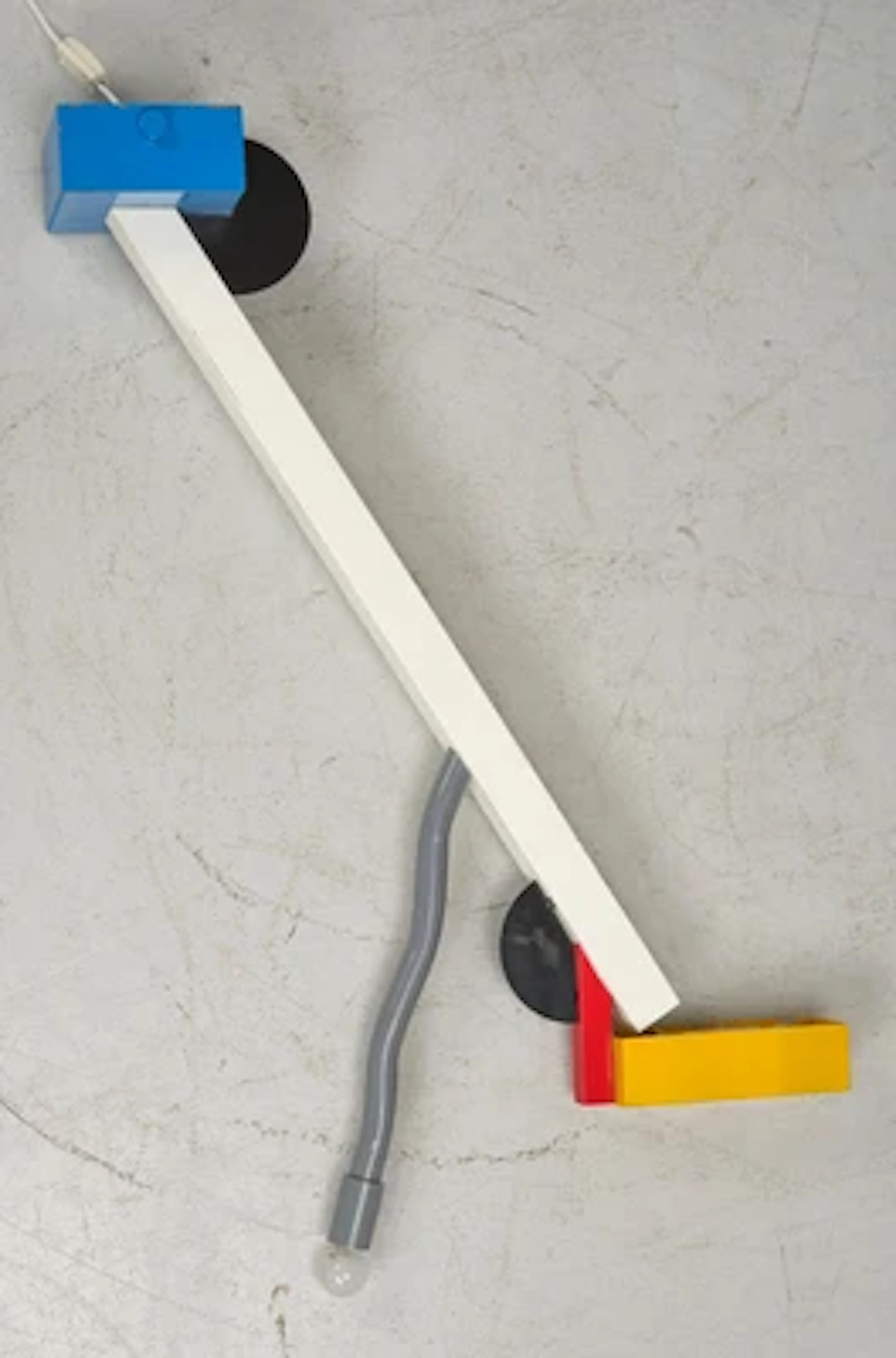 Deckenlampe / Wandlampe Mod. Quisisana, Entwurf Ettore Sottsass