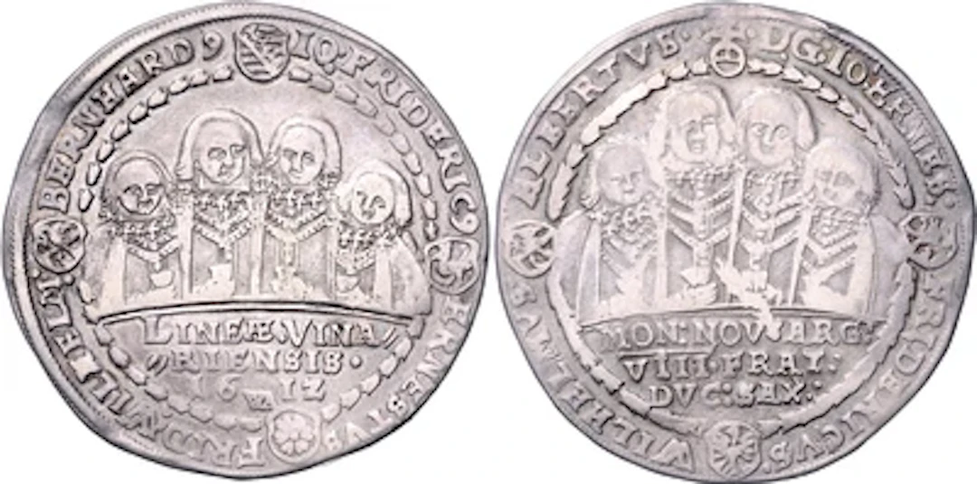 Sachsen- Mittelweimar, Johann Ernst und seine 7 Brüder 1605-1619