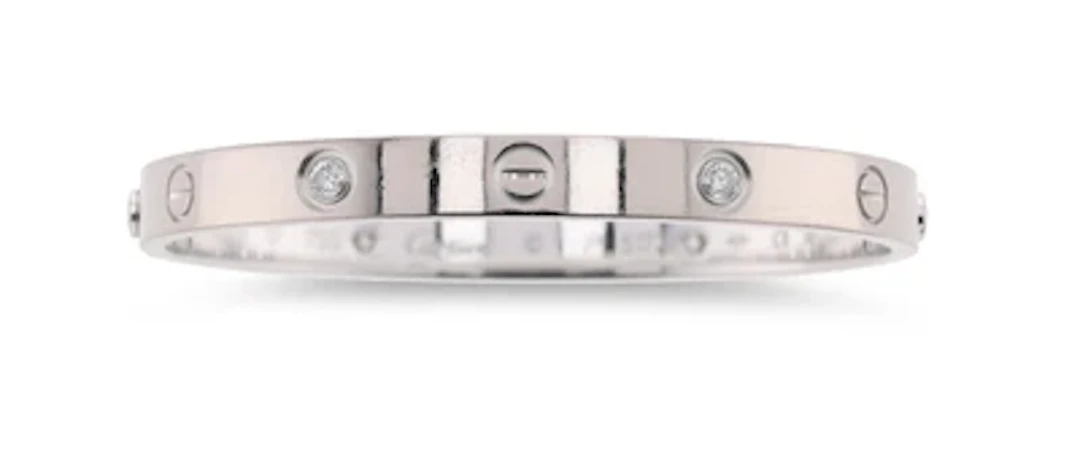 Cartier Love diamond bangle