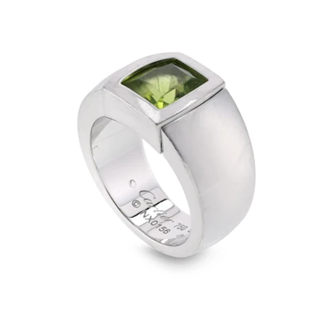 Cartier peridot ring