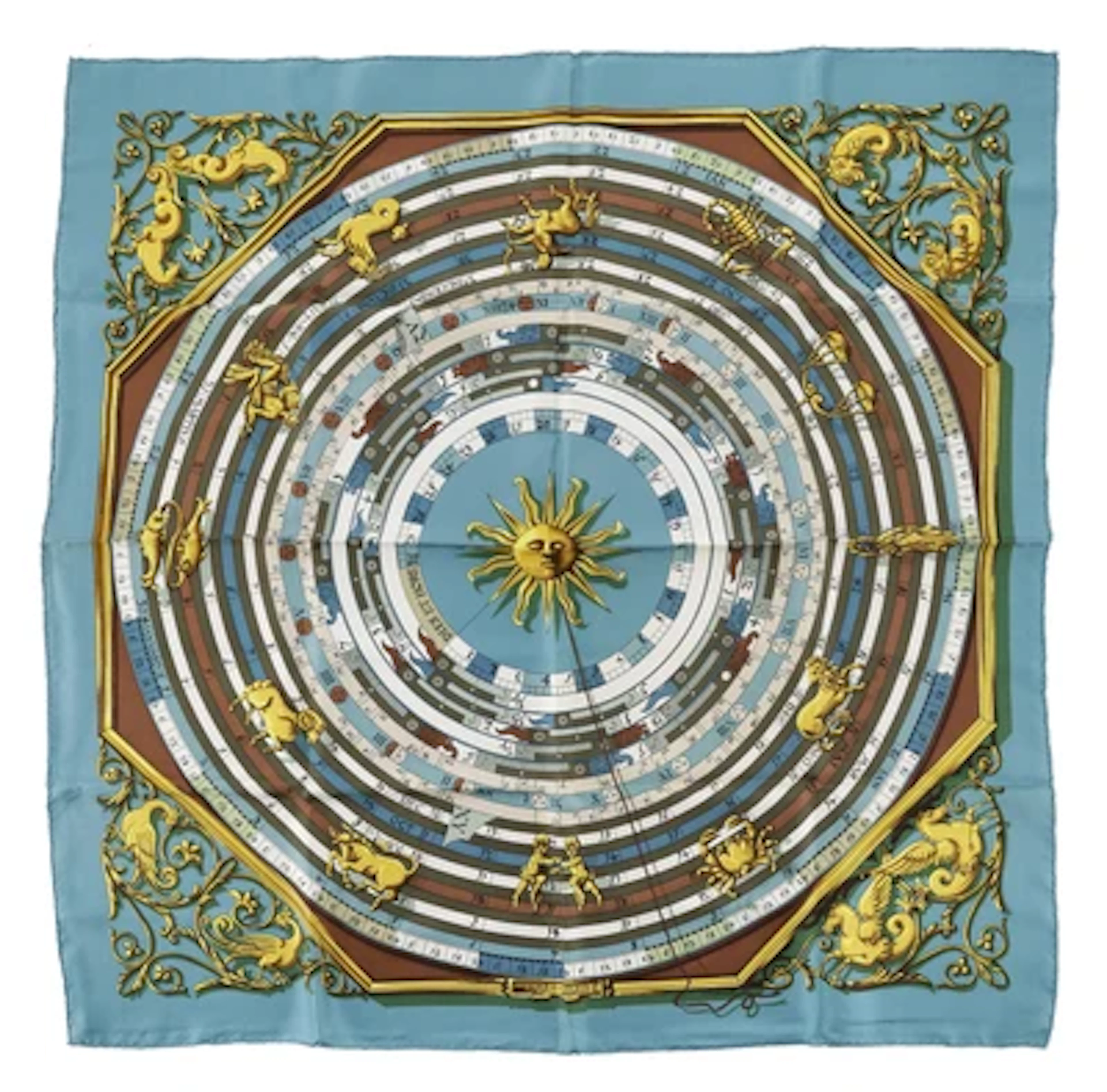 Hermès Tuch "DIES ET HORE"