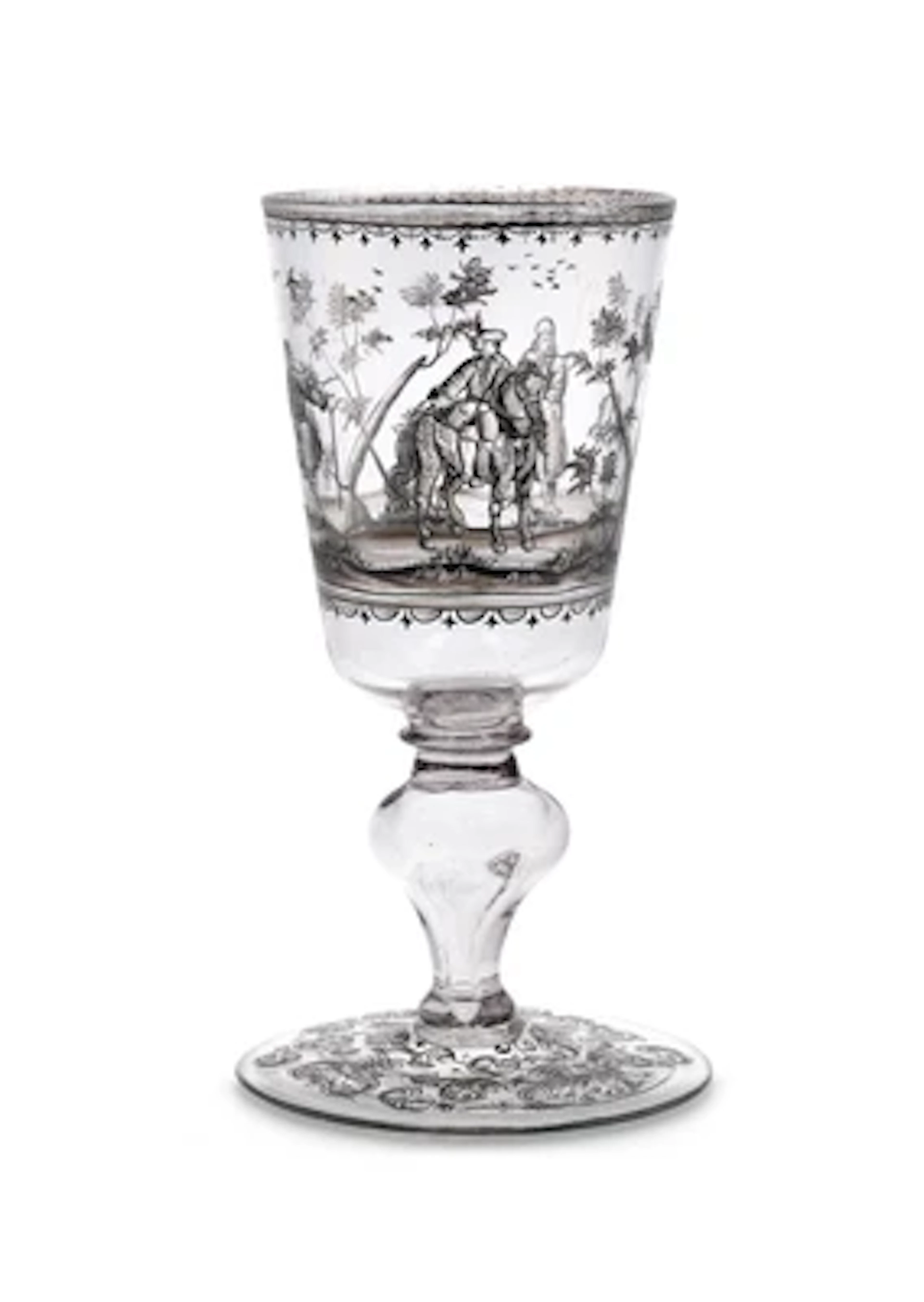 A Goblet, Second Quarter of the 18th Century, Anton Preißler?
